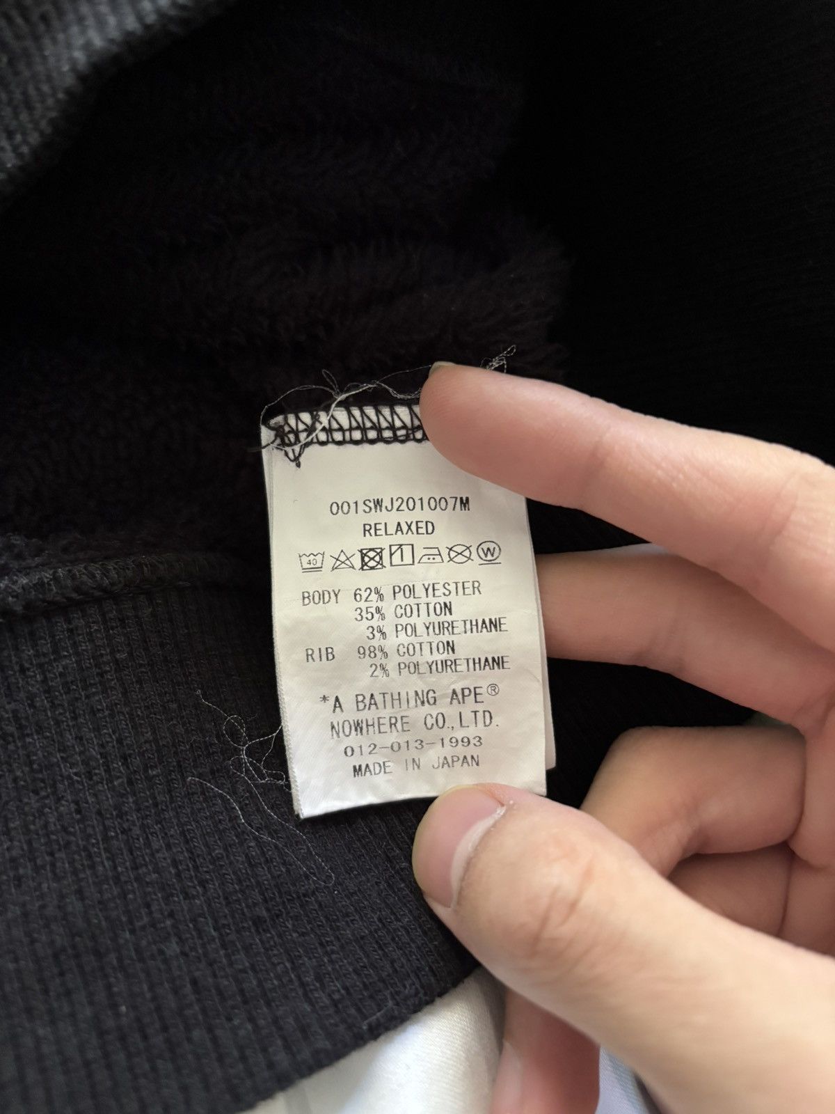 Bape Bape NYC Logo Black Crewneck Size US L / EU 52-54 / 3 - 7 Thumbnail