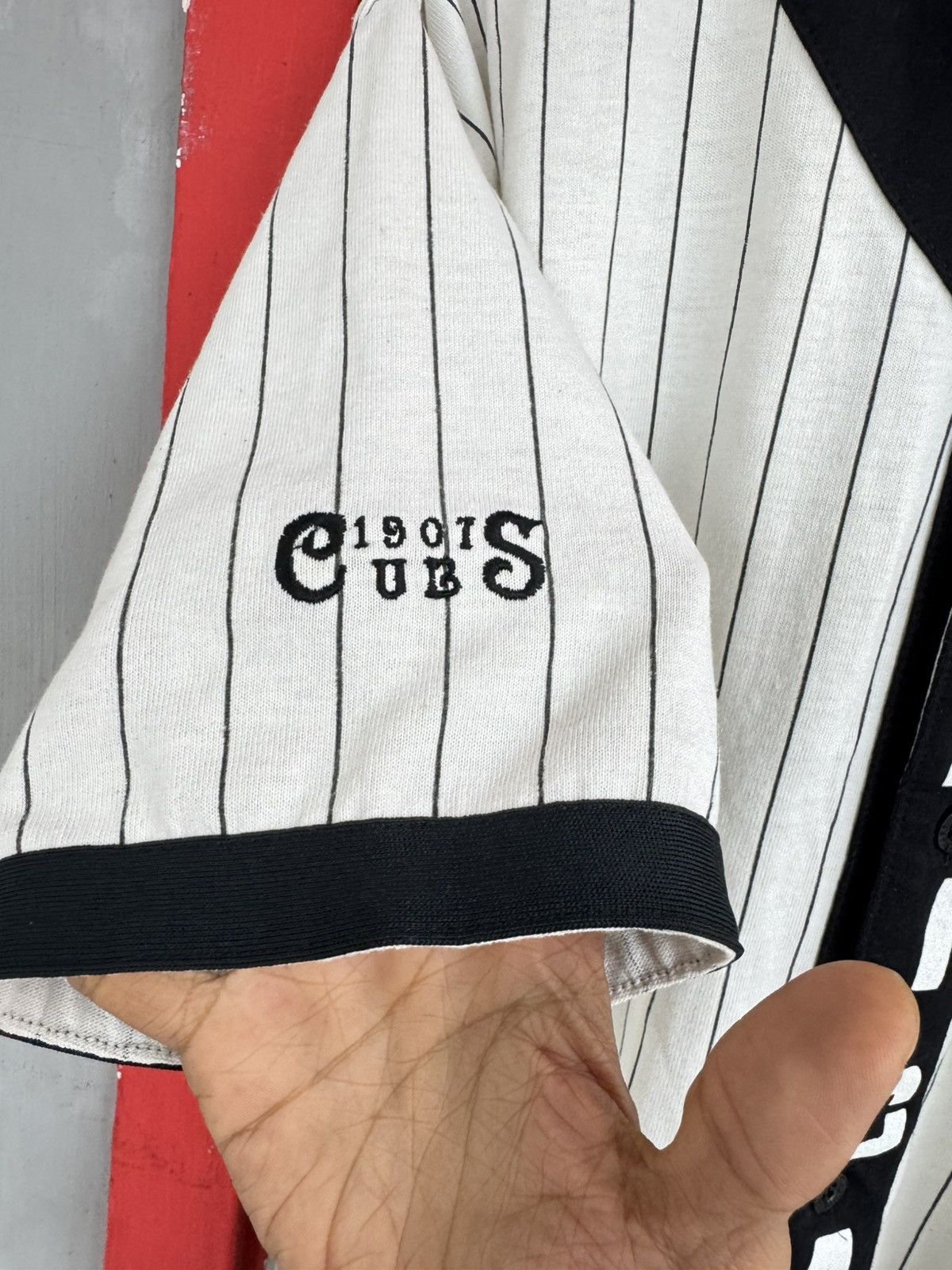 MLB Vintage 90s Starter Chicago Cubs MLB Shirt Size US M / EU 48-50 / 2 - 5 Thumbnail