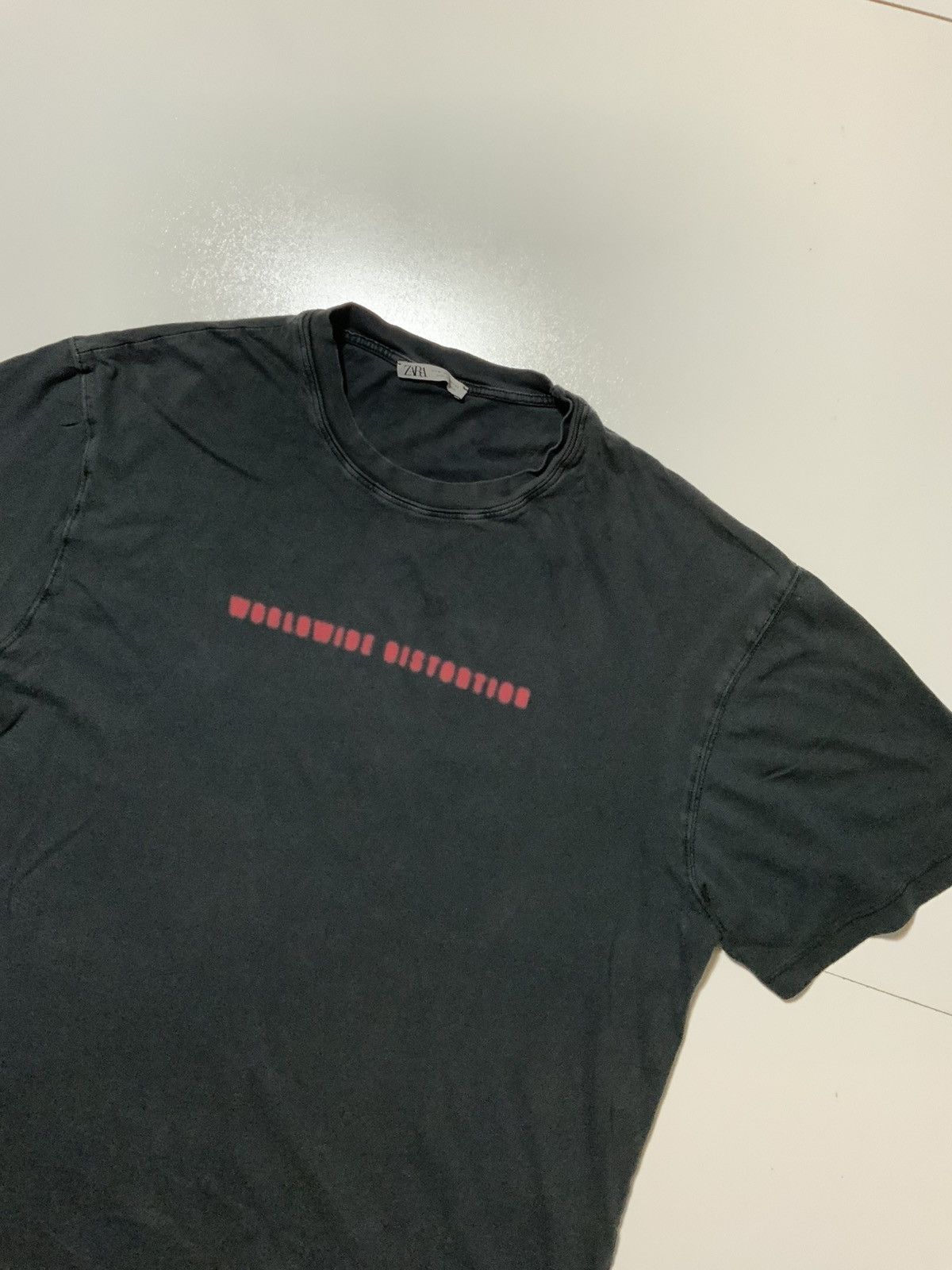 Zara Zara Distortion NYC All Stars Keep The Balance T-Shirt Size US M / EU 48-50 / 2 - 3 Thumbnail