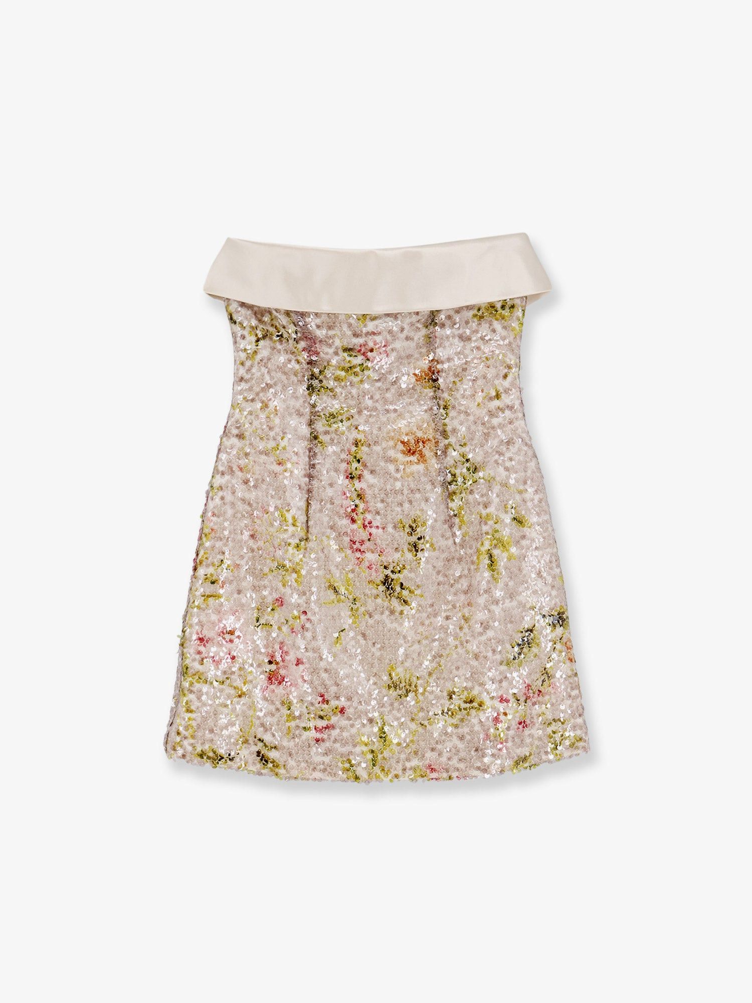 Alberta Ferretti Mini Dress With Sequins Size M / US 6-8 / IT 42-44 - 1 Thumbnail