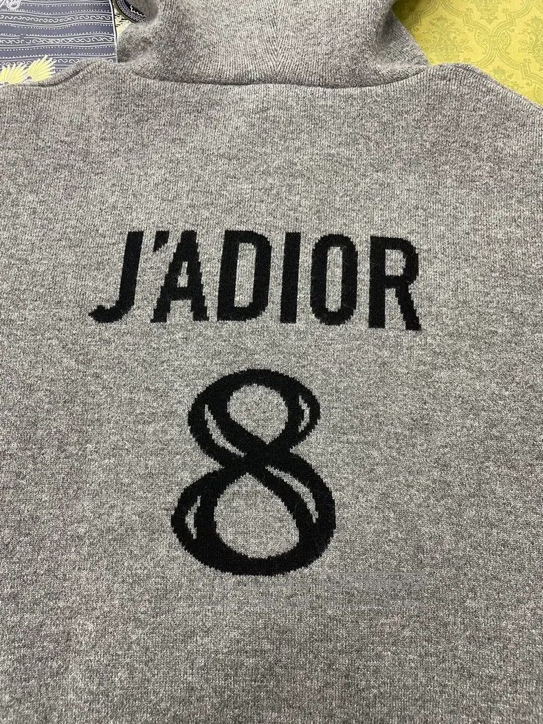 Dior Dior 8-character hooded cashmere sweater Size XS / US 0-2 / IT 36-38 - 3 Thumbnail