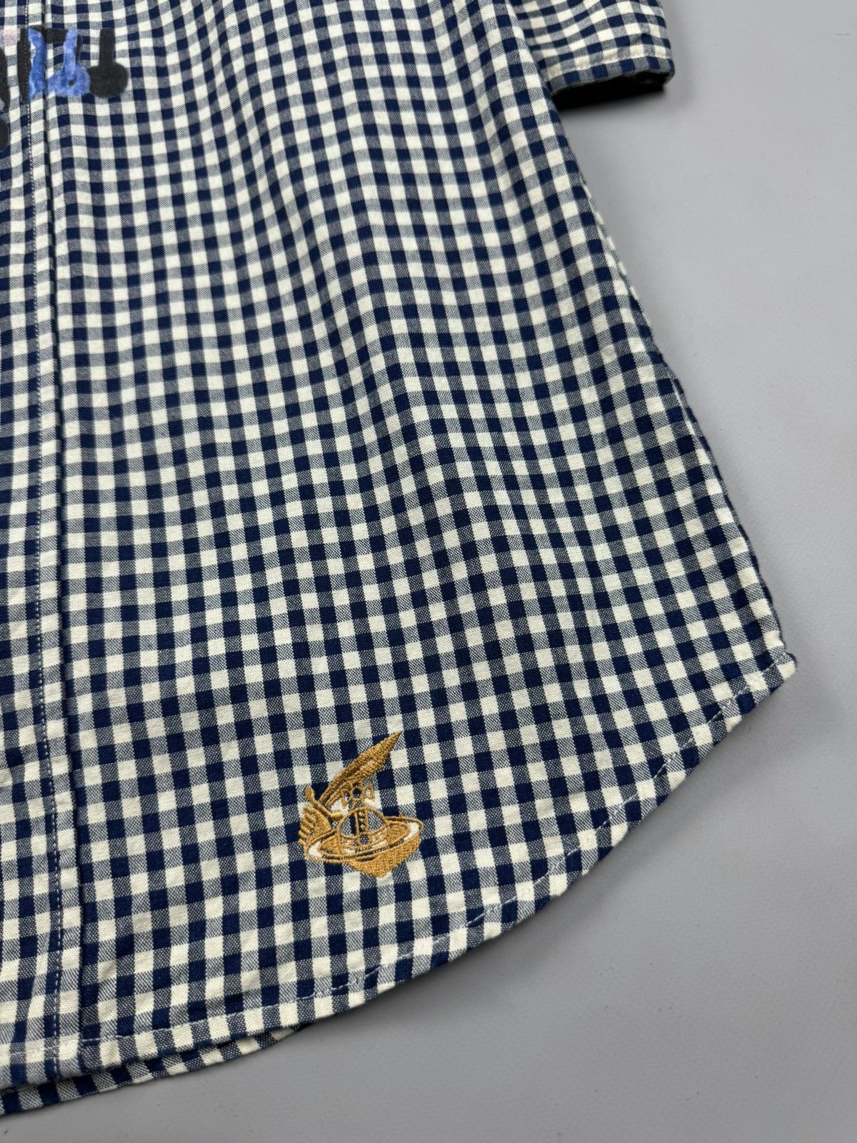 Vivienne Westwood Vivienne Westwood Anglomania Graffiti Heart Shirt Gingham 44 Size M / US 6-8 / IT 42-44 - 10 Thumbnail