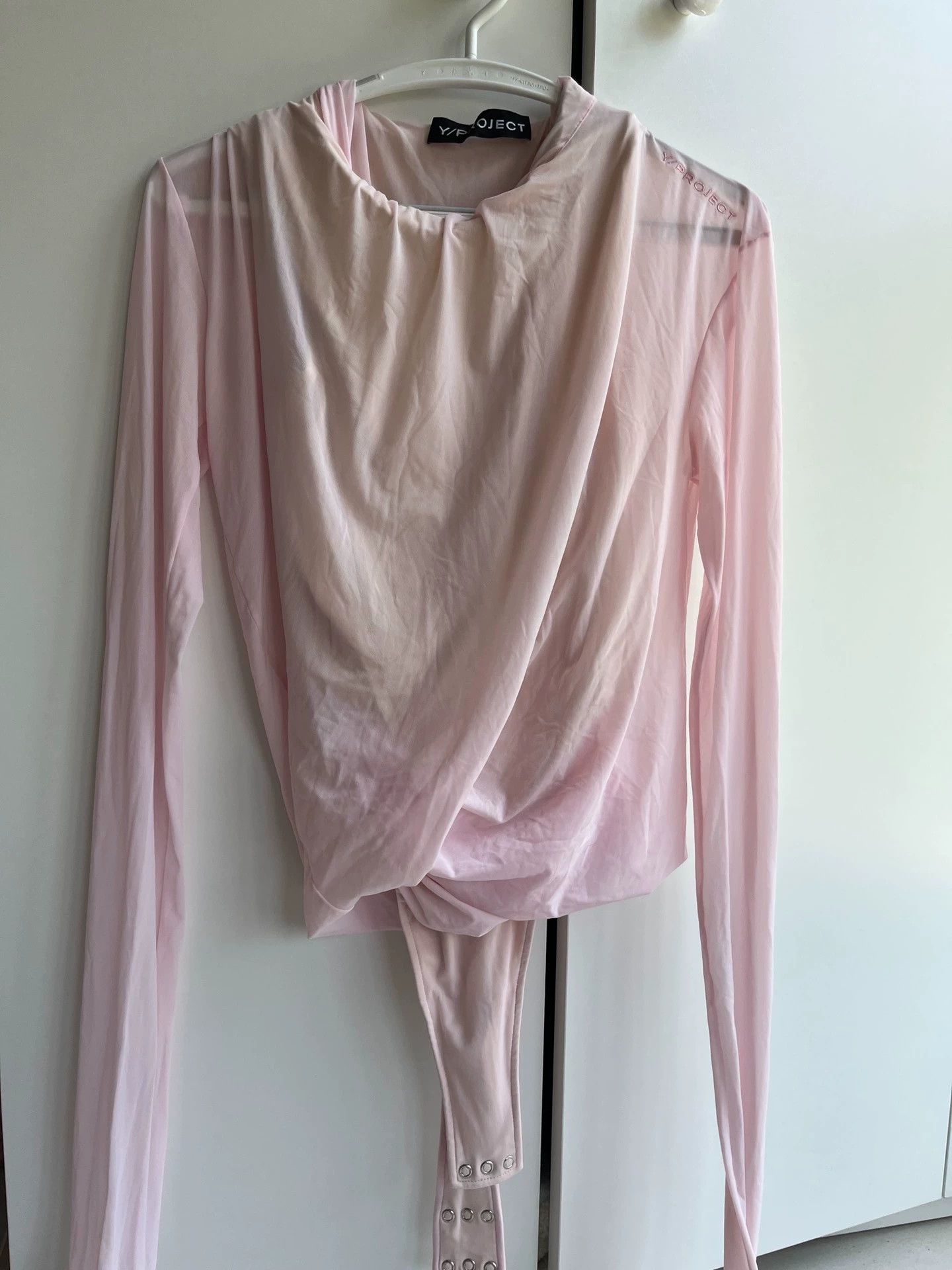 Y/Project y/project satin extra long sleeve jumpsuit L Size 28" / US 6 / IT 42 - 1 Thumbnail