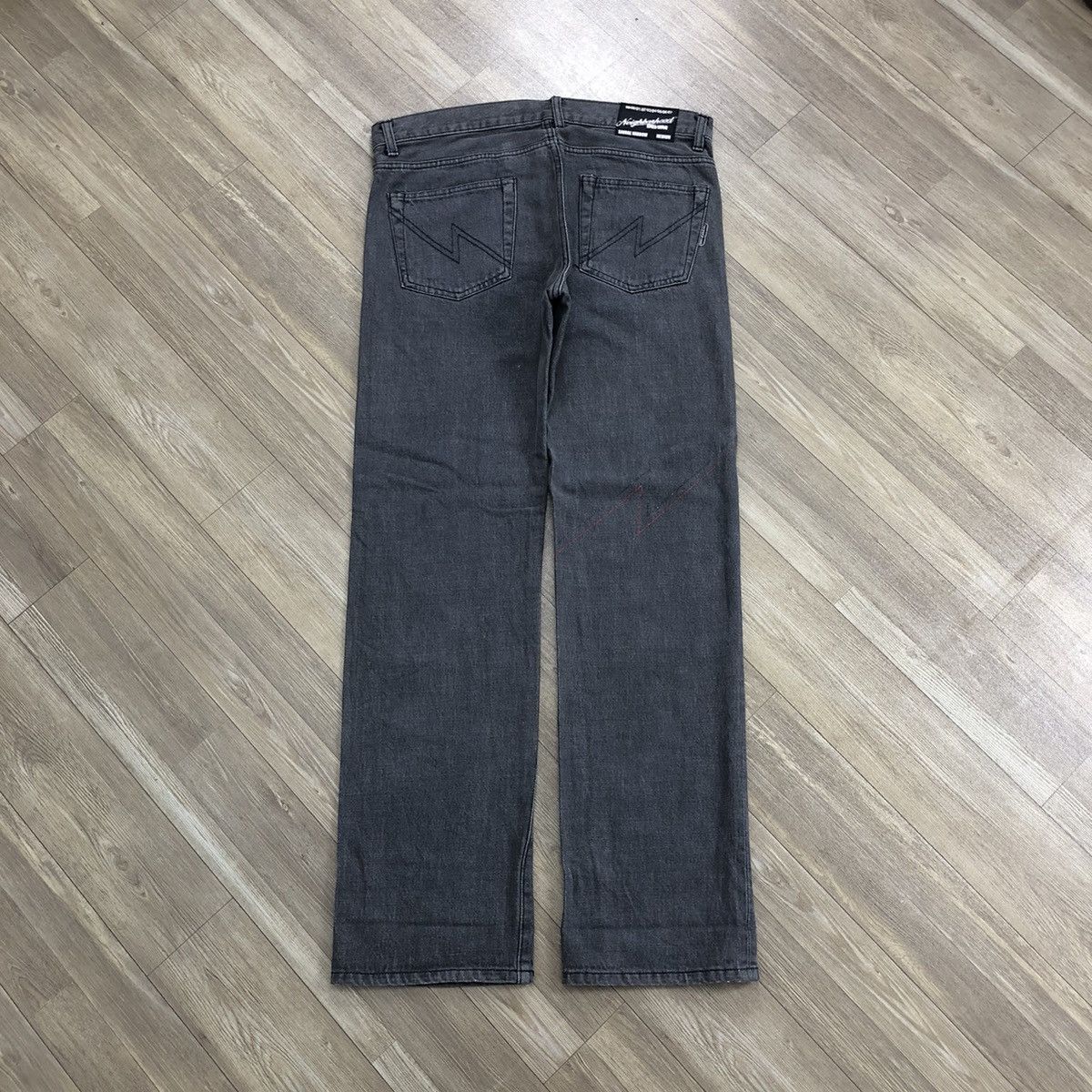 Japanese Brand 2002s Neighborhood Savage Narrow Selvedge Denim Pants Size US 33 - 16 Thumbnail