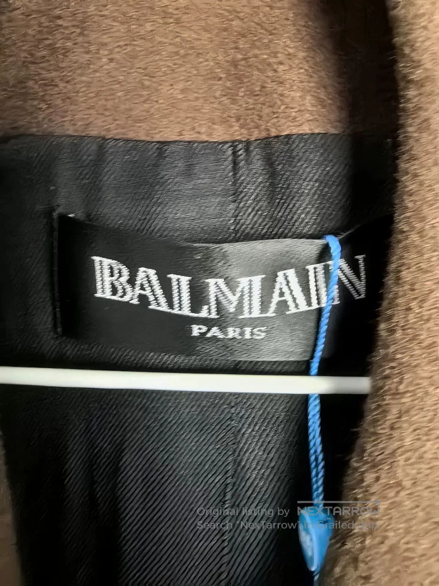 Balmain balmain deep brown double-breasted coat. Size US S / EU 44-46 / 1 - 2 Thumbnail