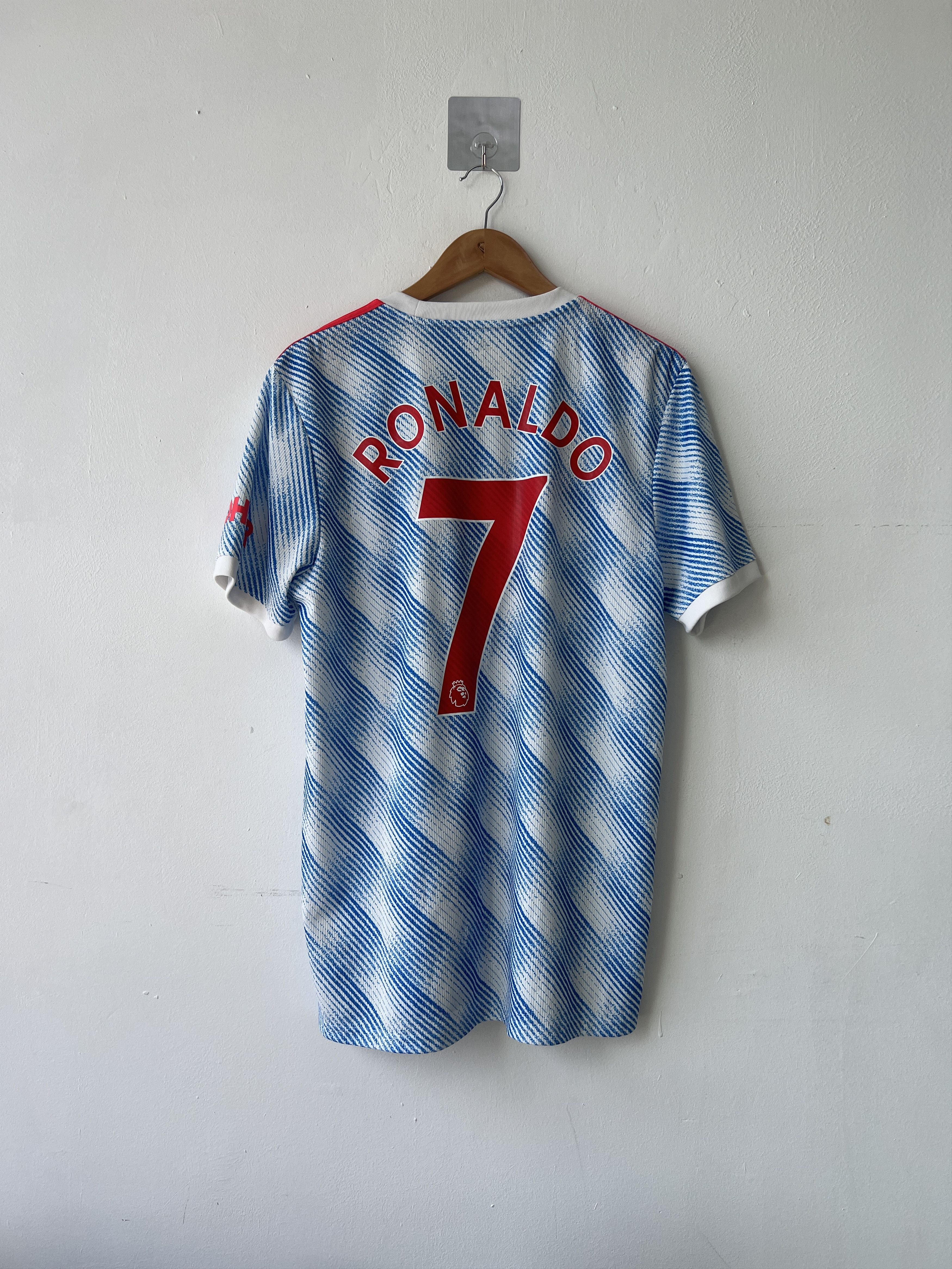 Adidas (L) Manchester United 2021-22 Away Kit Ronaldo #7 Size US L / EU 52-54 / 3 - 1 Thumbnail