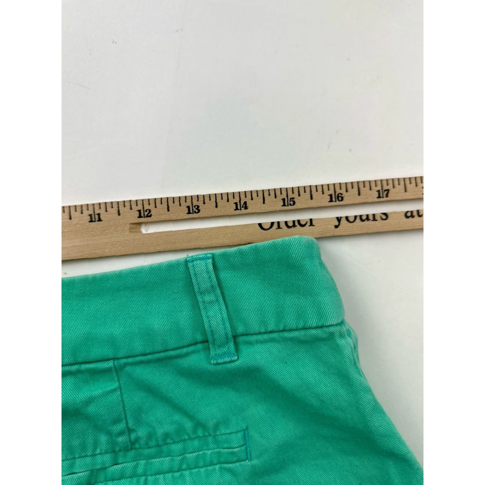 J.Crew J.Crew Green Chino Shorts Womens Size 6 Preppy Golf Casual Size 28" / US 6 / IT 42 - 8 Thumbnail