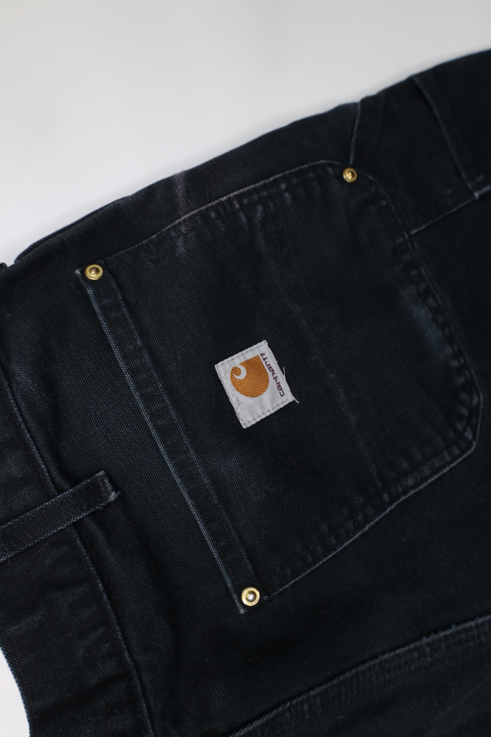 Carhartt Vintage Y2K Carhartt Double Knee Wide Leg Pants Black USA Size US 34 / EU 50 - 18 Thumbnail