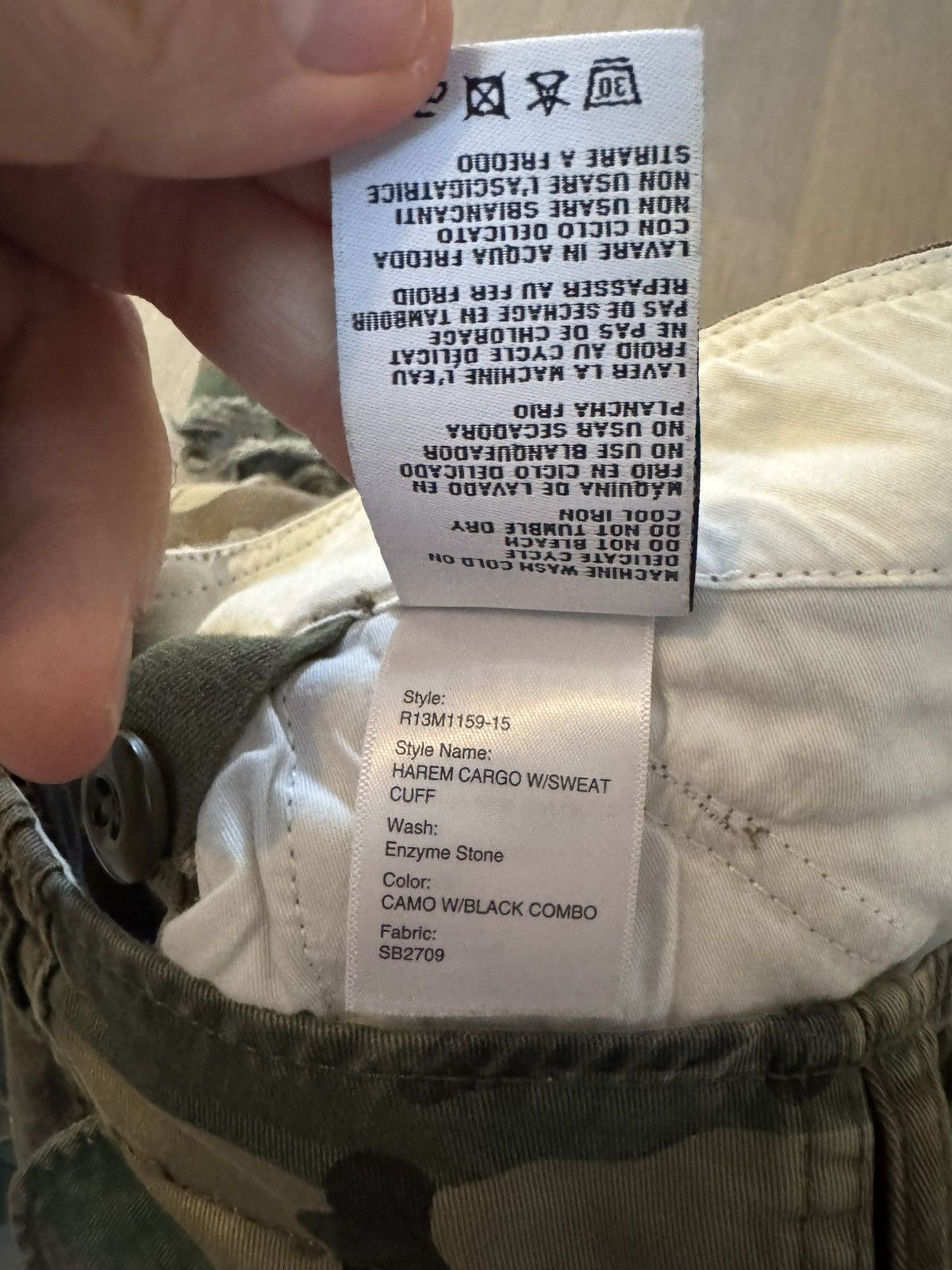 R13 R13 Shorts STUDY DESCRIPTION AND all photis for tape measure Size US 30 / EU 46 - 10 Thumbnail