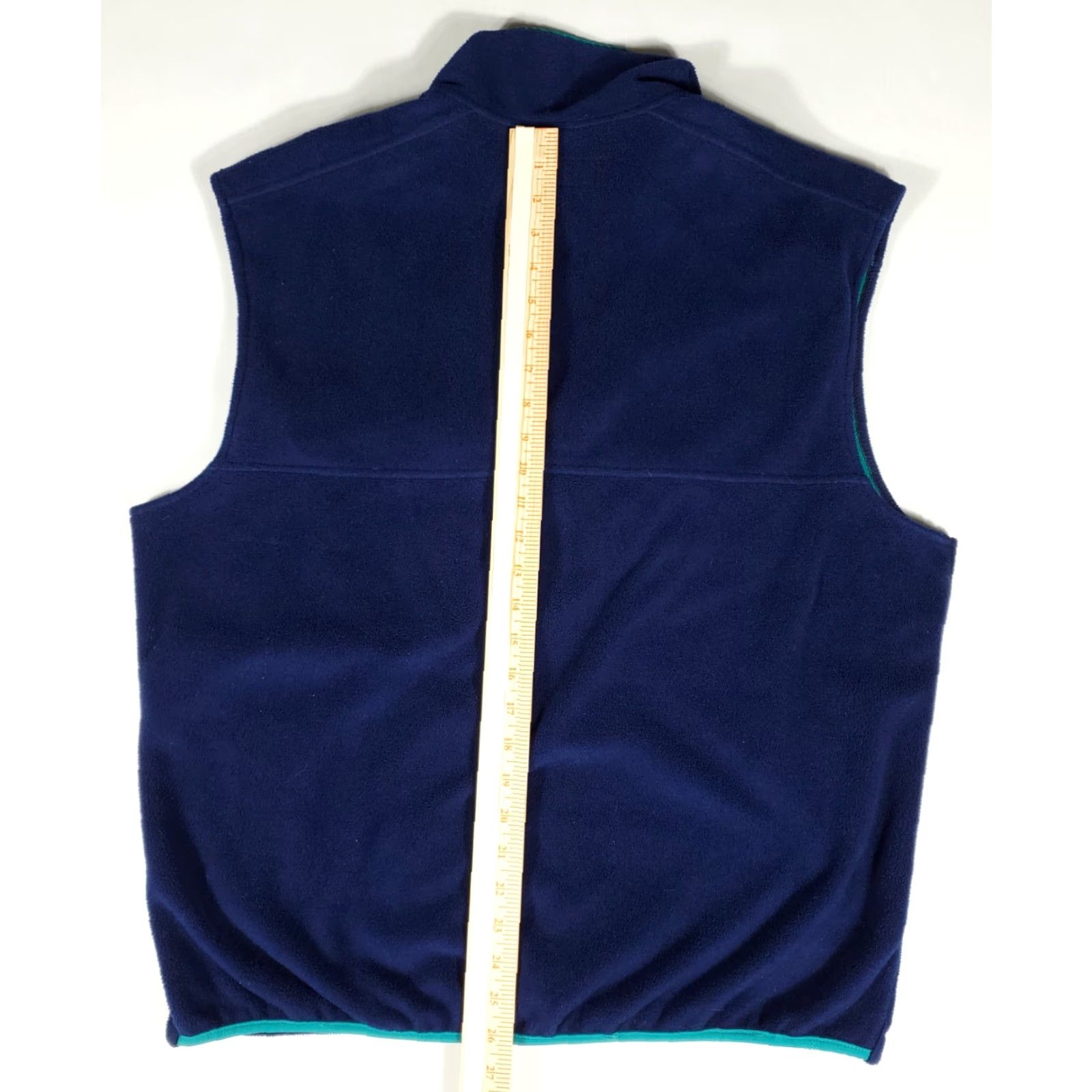 Vintage VINTAGE LL Bean Blue VTG 90s Full Zip Polartec Fleece Windblock Series Vest Mens L Size US L / EU 52-54 / 3 - 5 Thumbnail