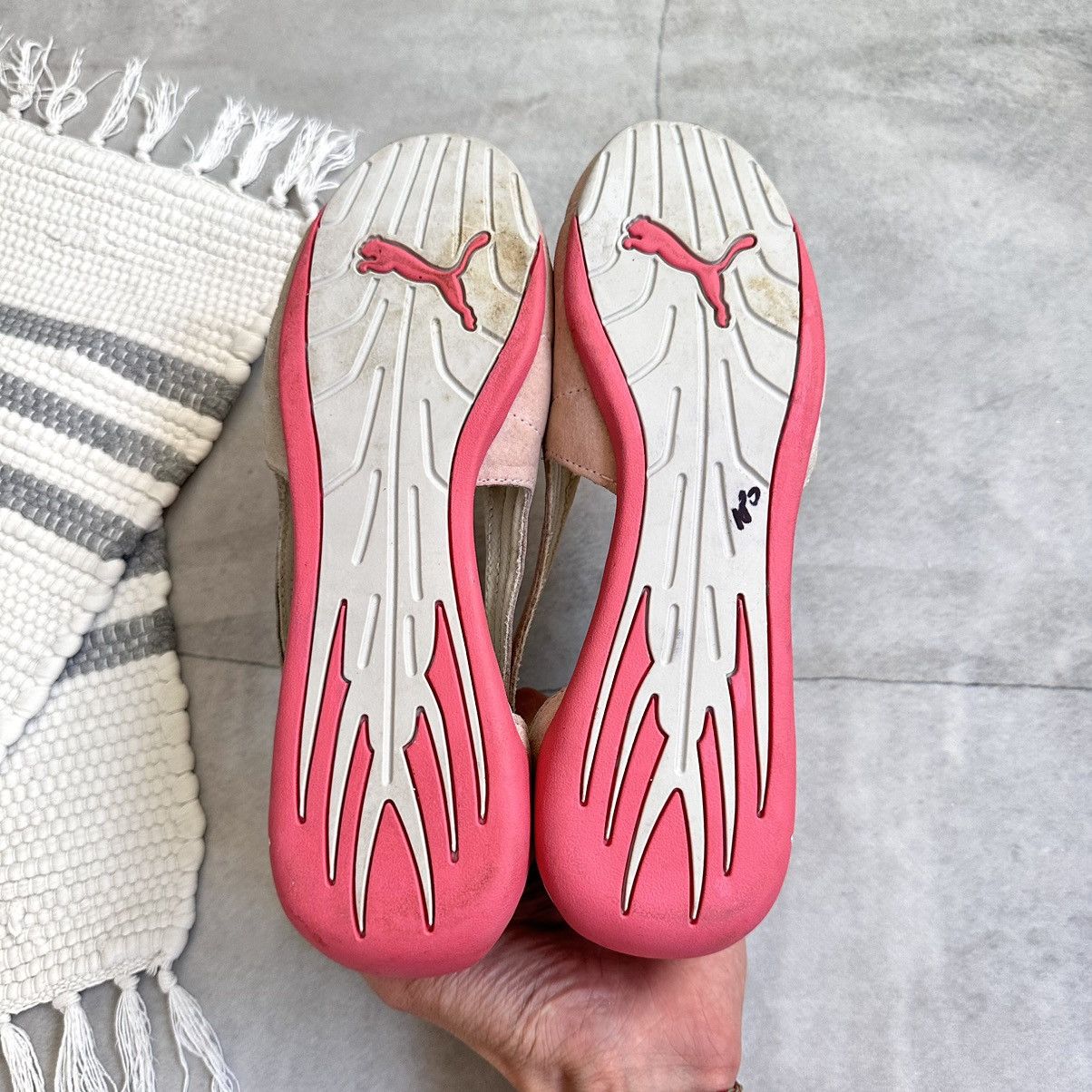Jil Sander × Puma Cute Puma Ballet Flats Shoes Vintage Sneakers Speedcat Vibe Size US 9 / IT 39 - 12 Thumbnail