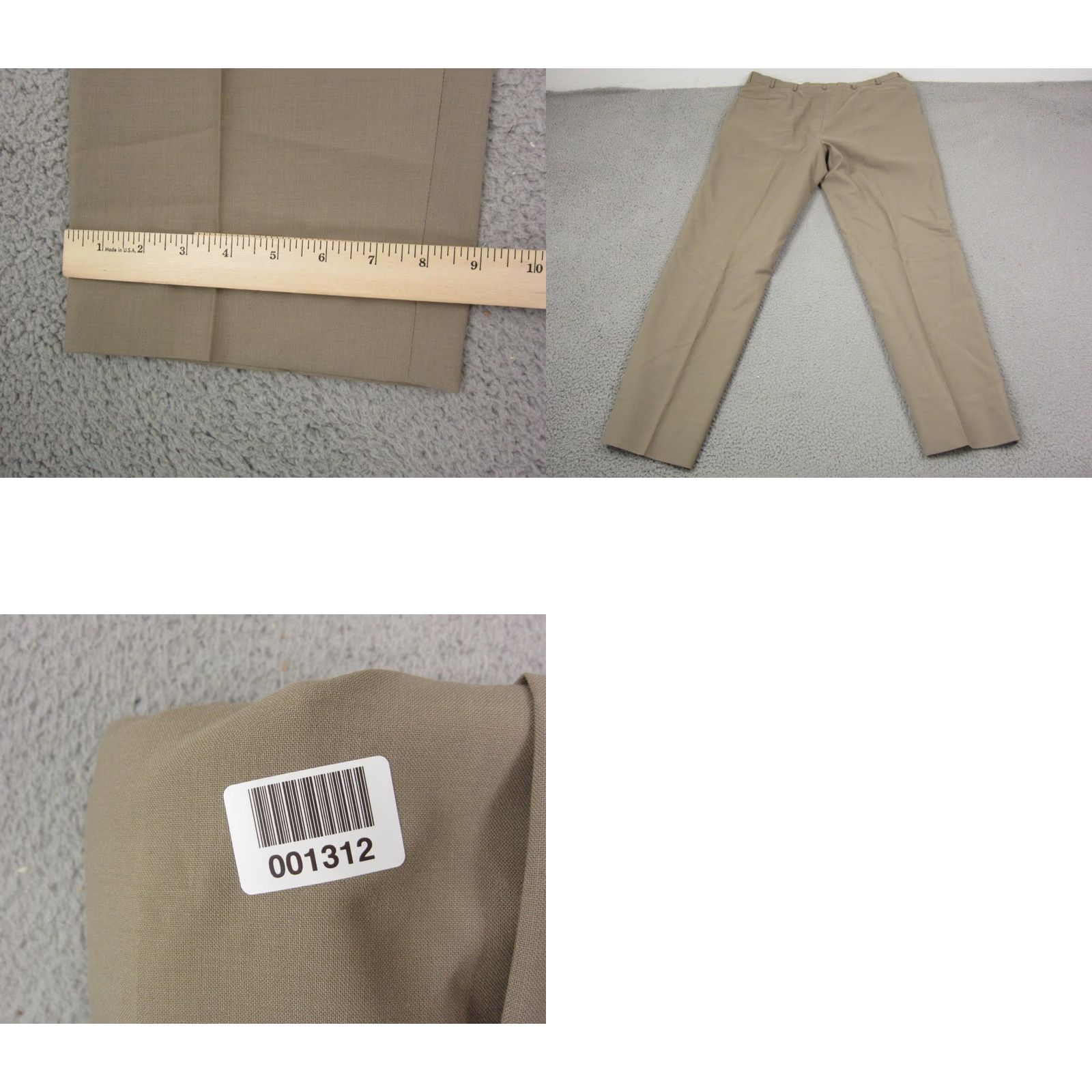 Vintage VINTAGE Palm Beach Pants Mens 42 Brown Trousers Pleated Slacks Khakis 80s 90s Mens Brown Pants Size US 42 / EU 58 - 9 Thumbnail