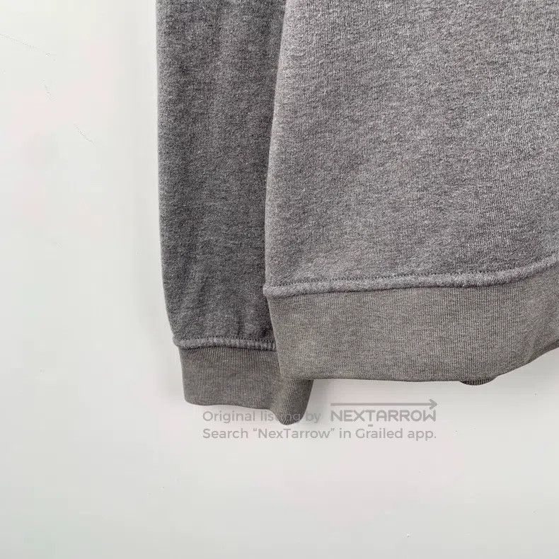 Hermes Hermes Gray pocket leather trim cotton round-neck long-sle Size US XL / EU 56 / 4 - 4 Thumbnail
