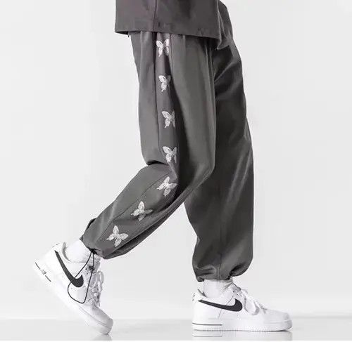 Japanese Brand × Vintage japanese style butterfly sweatpants Size US 34 / EU 50 - 3 Thumbnail