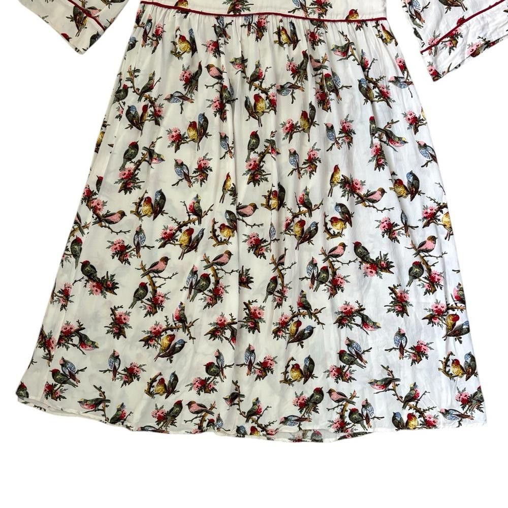 Baum und Pferdgarten RARE Baum und Pferdgarten Dandy Bird Button Up Midi Dress Size S / US 4 / IT 40 - 9 Thumbnail