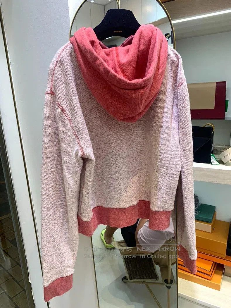Saint Laurent Paris Saint Laurent Pink Hoodie Sweatshirt . Size US M / EU 48-50 / 2 - 2 Thumbnail