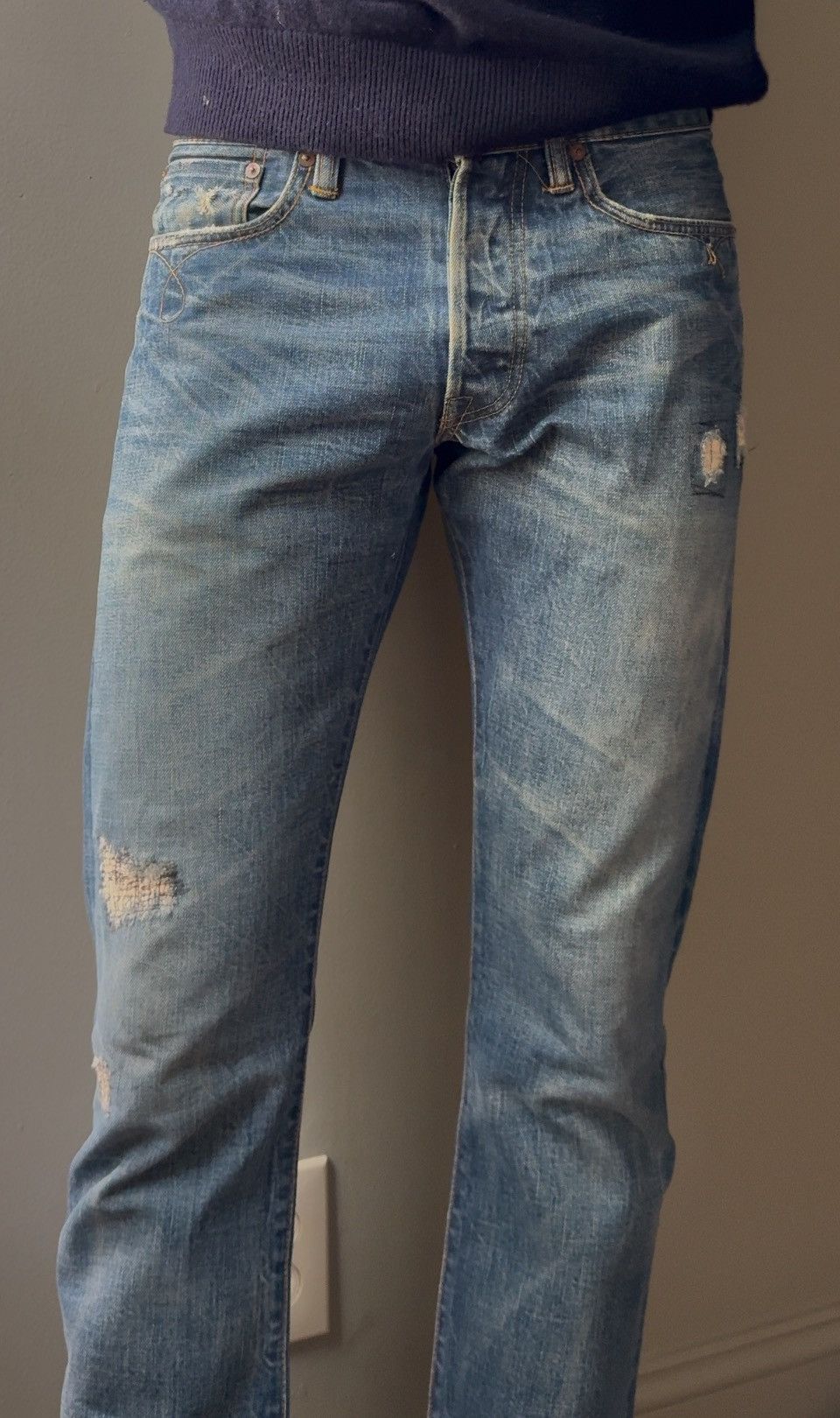 RRL Ralph Lauren RRL & Co. Selvage Denim Jeans Size US 30 / EU 46 - 9 Thumbnail
