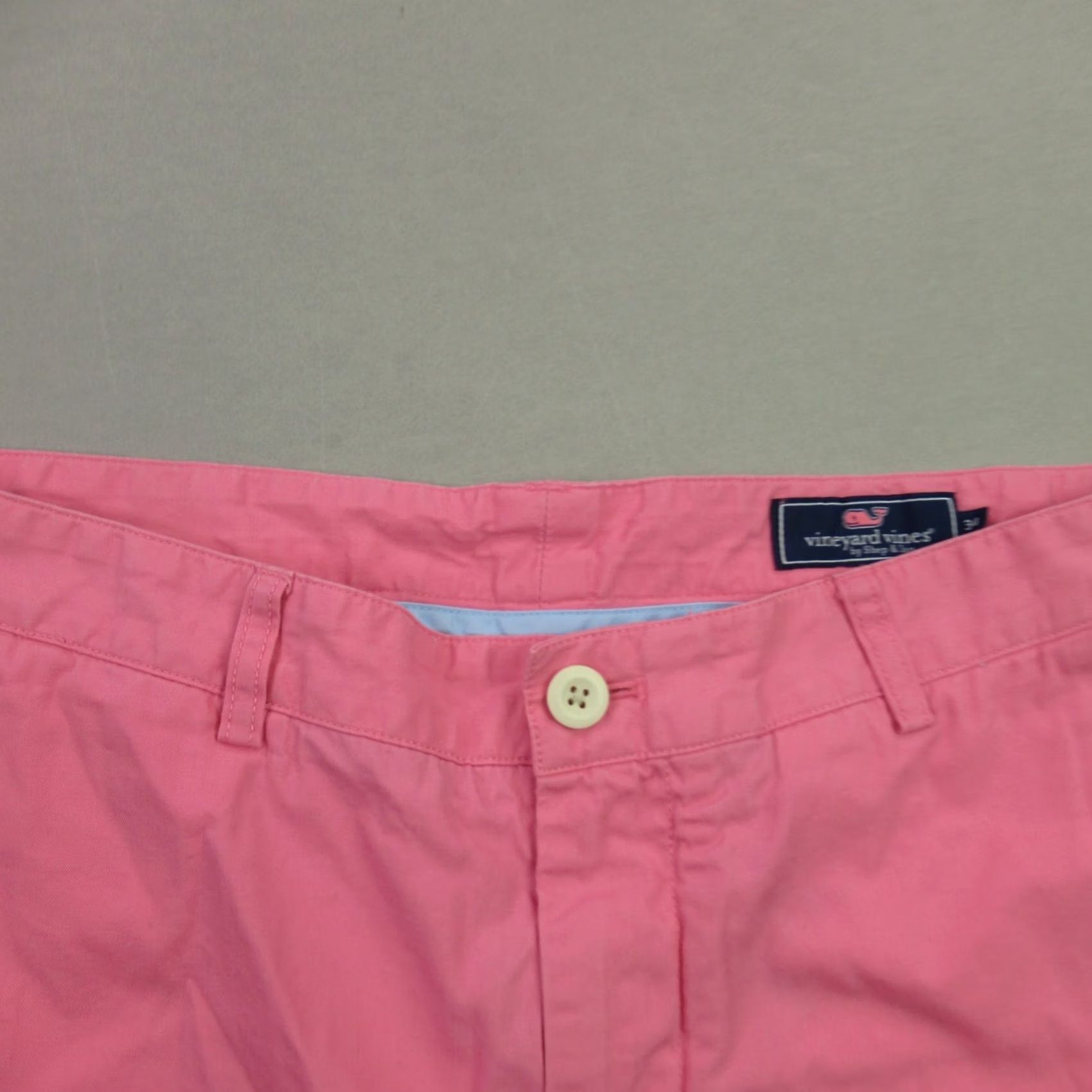 Vineyard Vines Vineyard Vines Shorts Mens 34 Pockets Button Lightweight Chino Outdoors Pink Size US 34 / EU 50 - 2 Thumbnail