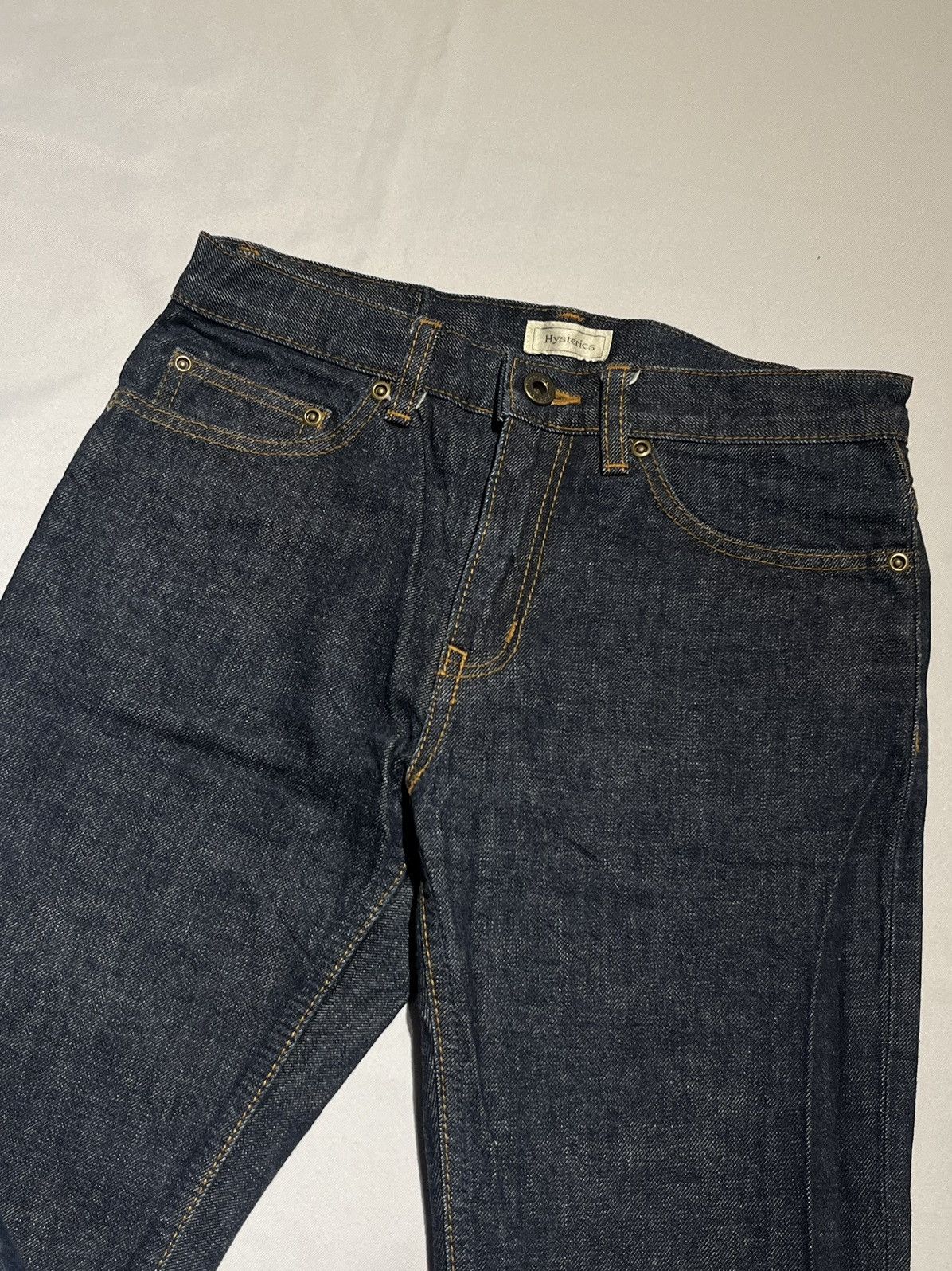 Hysteric Glamour × Japanese Brand × Vintage Vintage HYSTERIC GLAMOUR Skinny Denim Jeans Made In Japan Size 29" - 5 Thumbnail