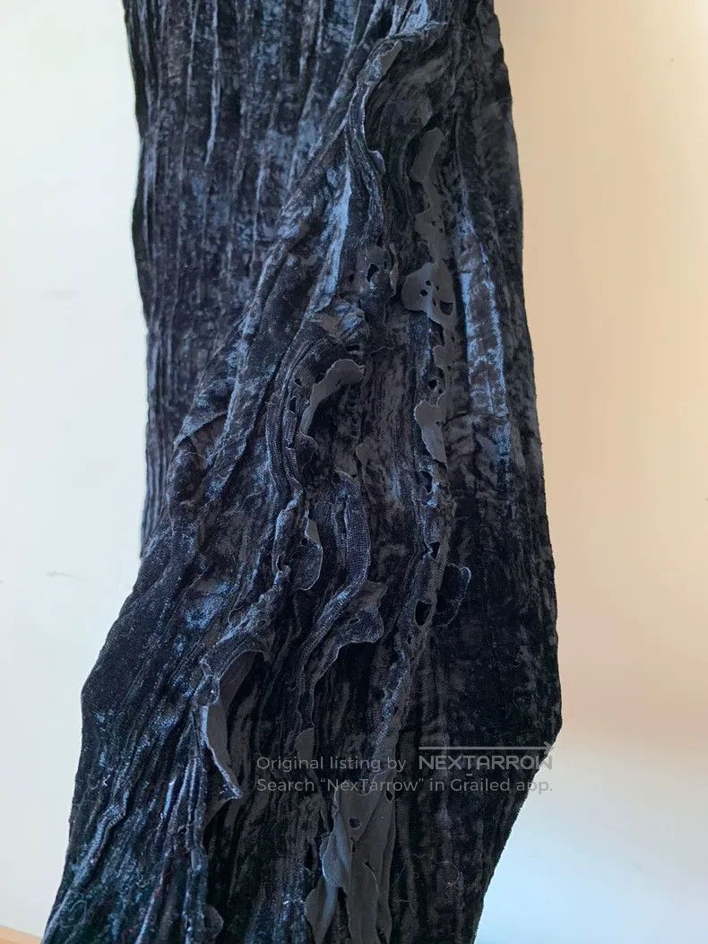 Issey Miyake Issey Miyake size:3 Main Line Black Midi Skirt Size 31" - 3 Thumbnail