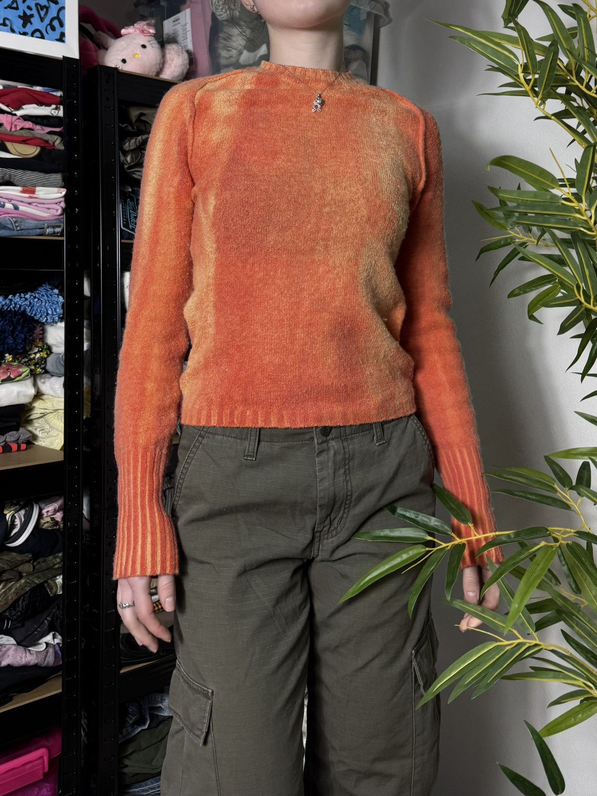United Colors Of Benetton UNITED COLORS OF BENETTON ITALY TERMO WOOL SWEATER Size S / US 4 / IT 40 - 5 Thumbnail