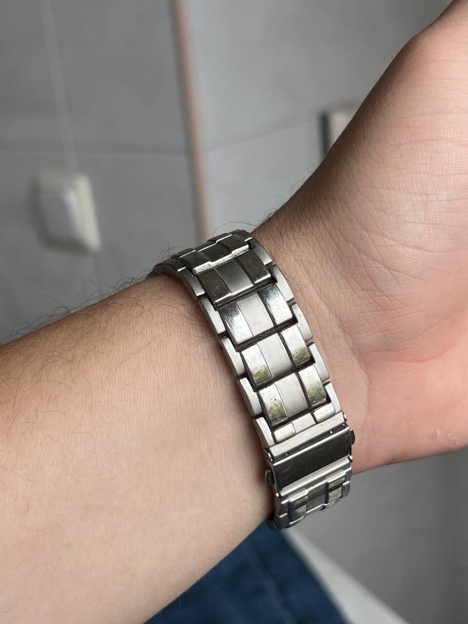 Japanese Brand × Vintage Vintage Japanese style futuristic Watch Big y2k Japan watch Size ONE SIZE - 8 Thumbnail