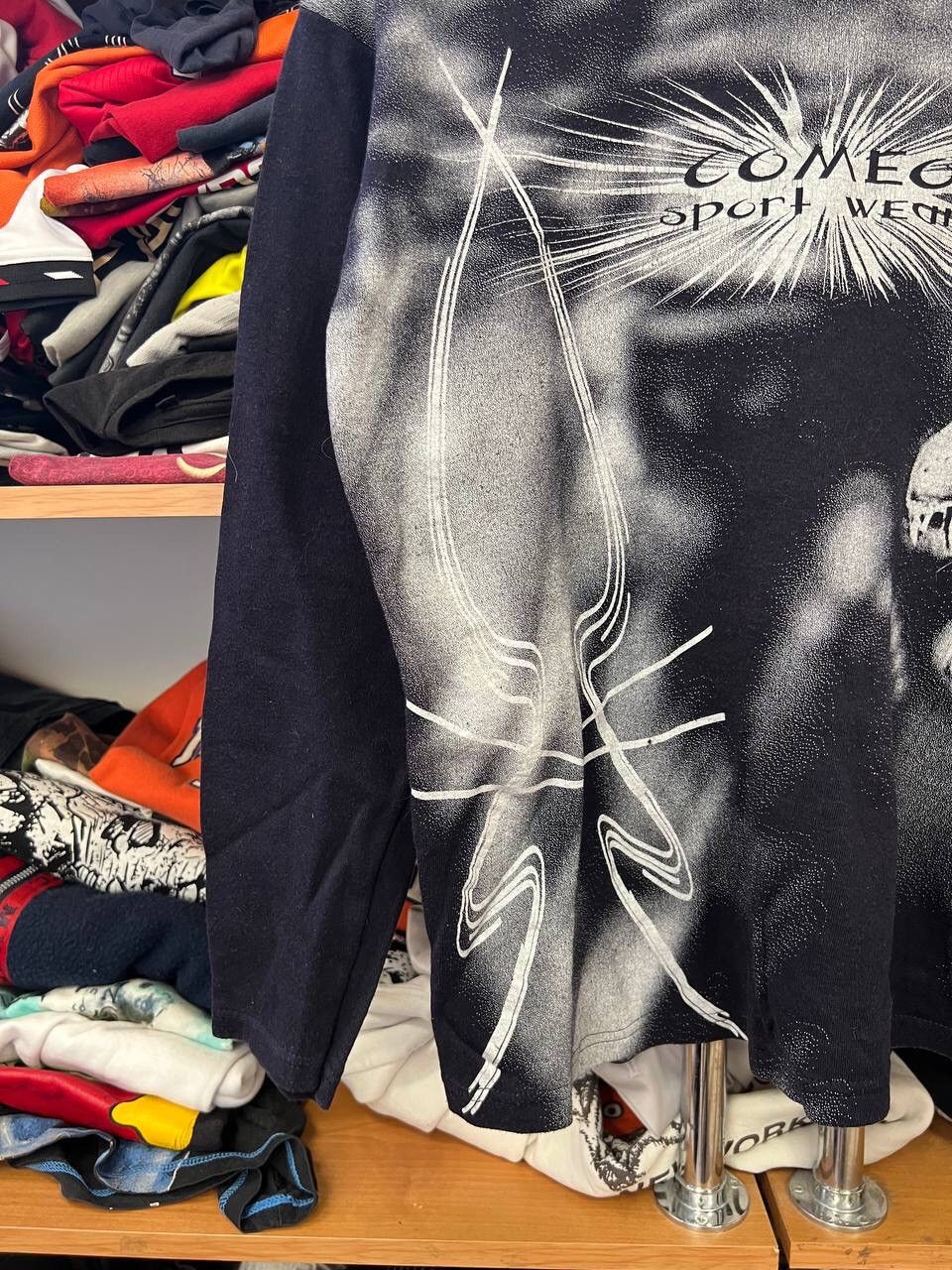 Vintage Vintage Y2K Graphic Design Crazy Dragon Long Sleeve tee Size US M / EU 48-50 / 2 - 5 Thumbnail