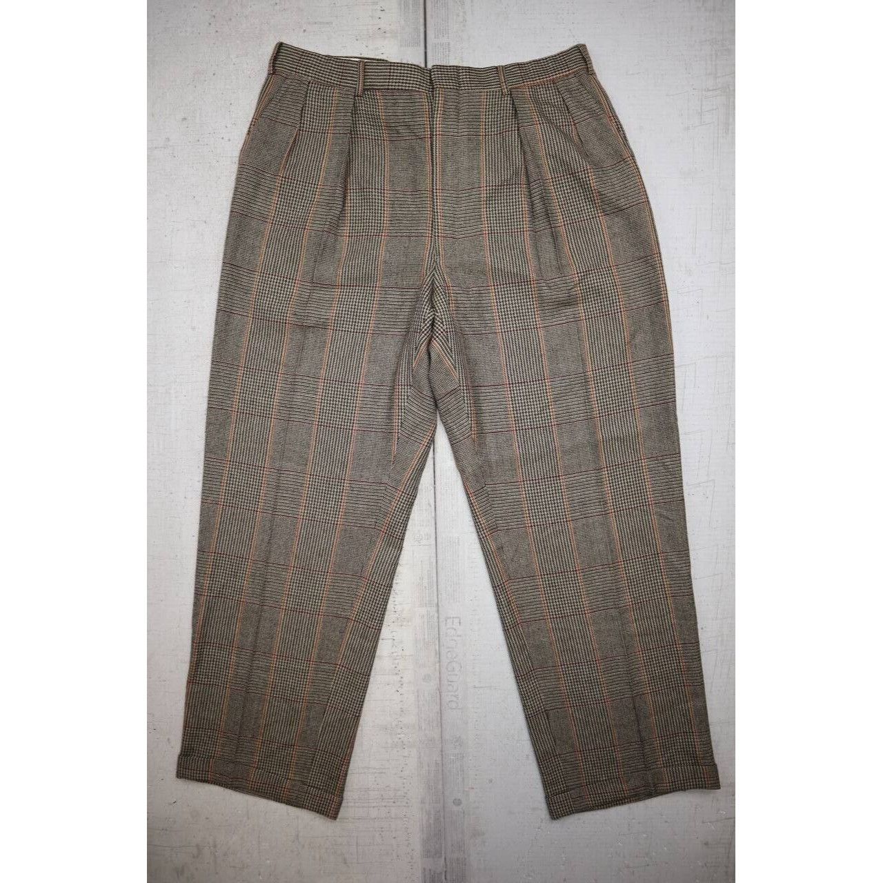 Polo Ralph Lauren VINTAGE 70s Polo Ralph Lauren Pants Trousers Stripe Square Size US 36 / EU 52 - 1 Thumbnail