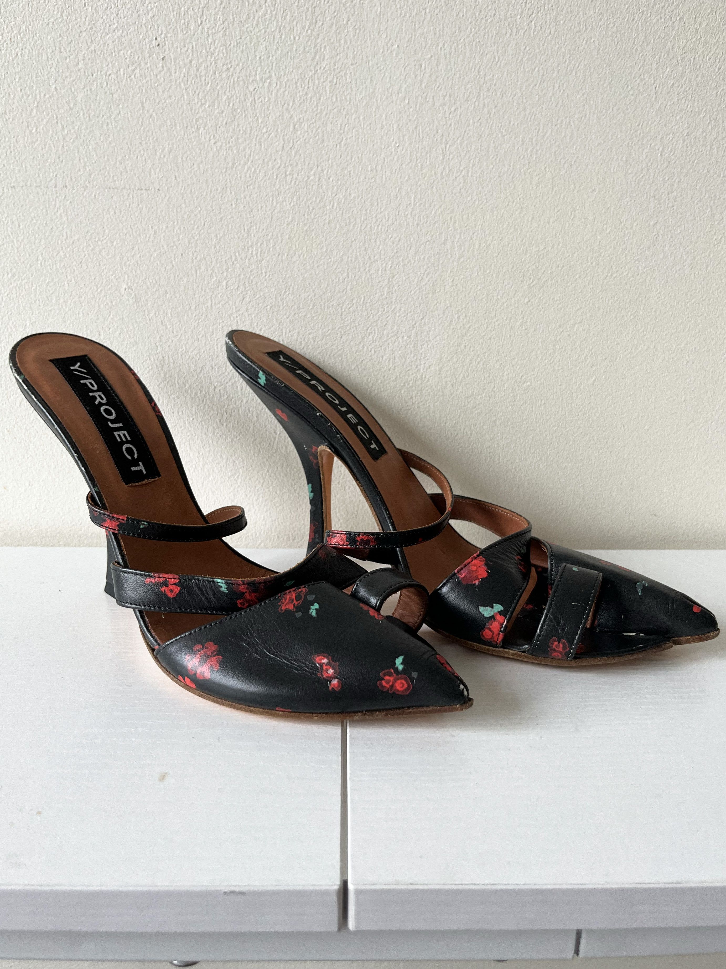 Y/Project Y/ Project lobster tabi floral heels Size US 8 / IT 38 - 2 Thumbnail