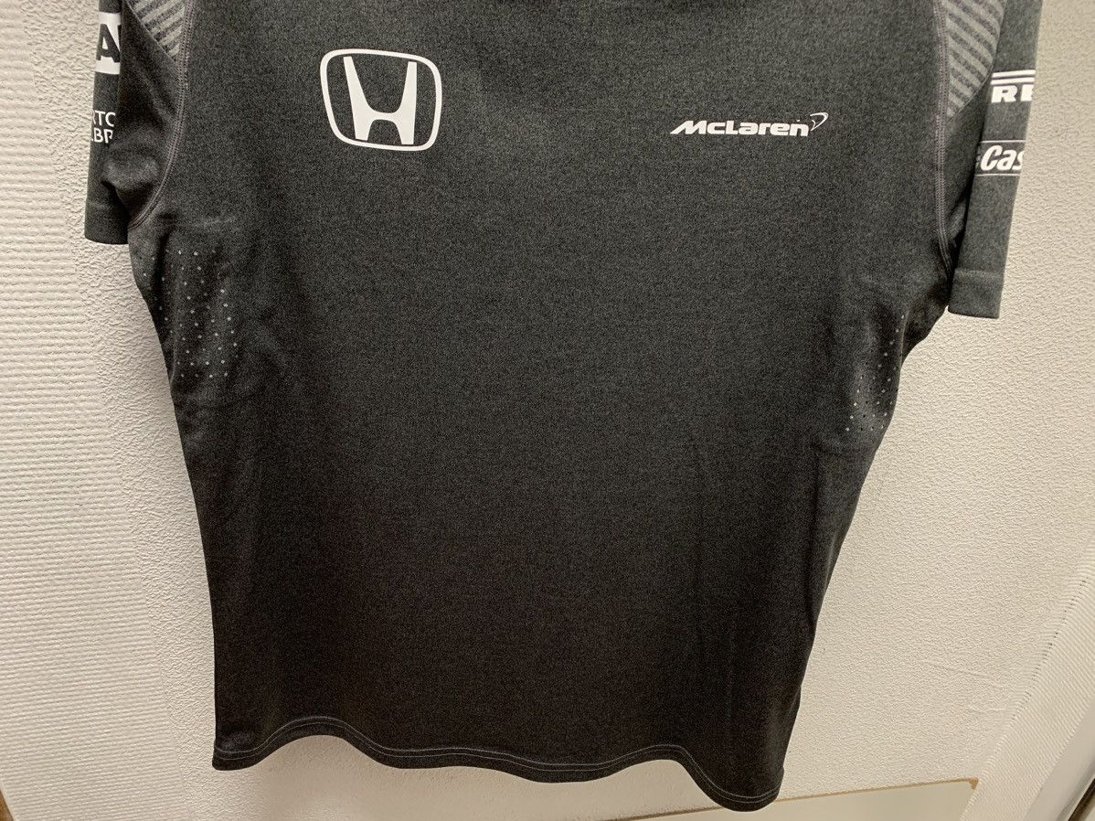 Formula 1 McLaren Honda grey t-shirt jersey L-Xl sz firelli Size US L / EU 52-54 / 3 - 4 Thumbnail