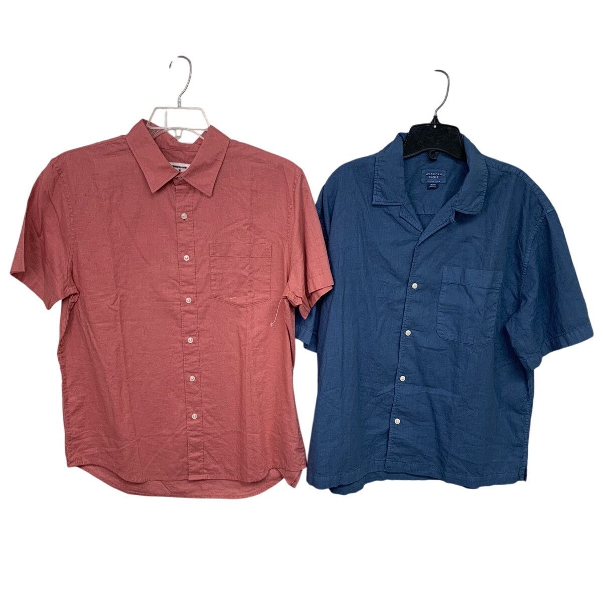 American Eagle Outfitters 2 New American Eagle Mens Medium Button Up Shirts Size US M / EU 48-50 / 2 - 1 Thumbnail