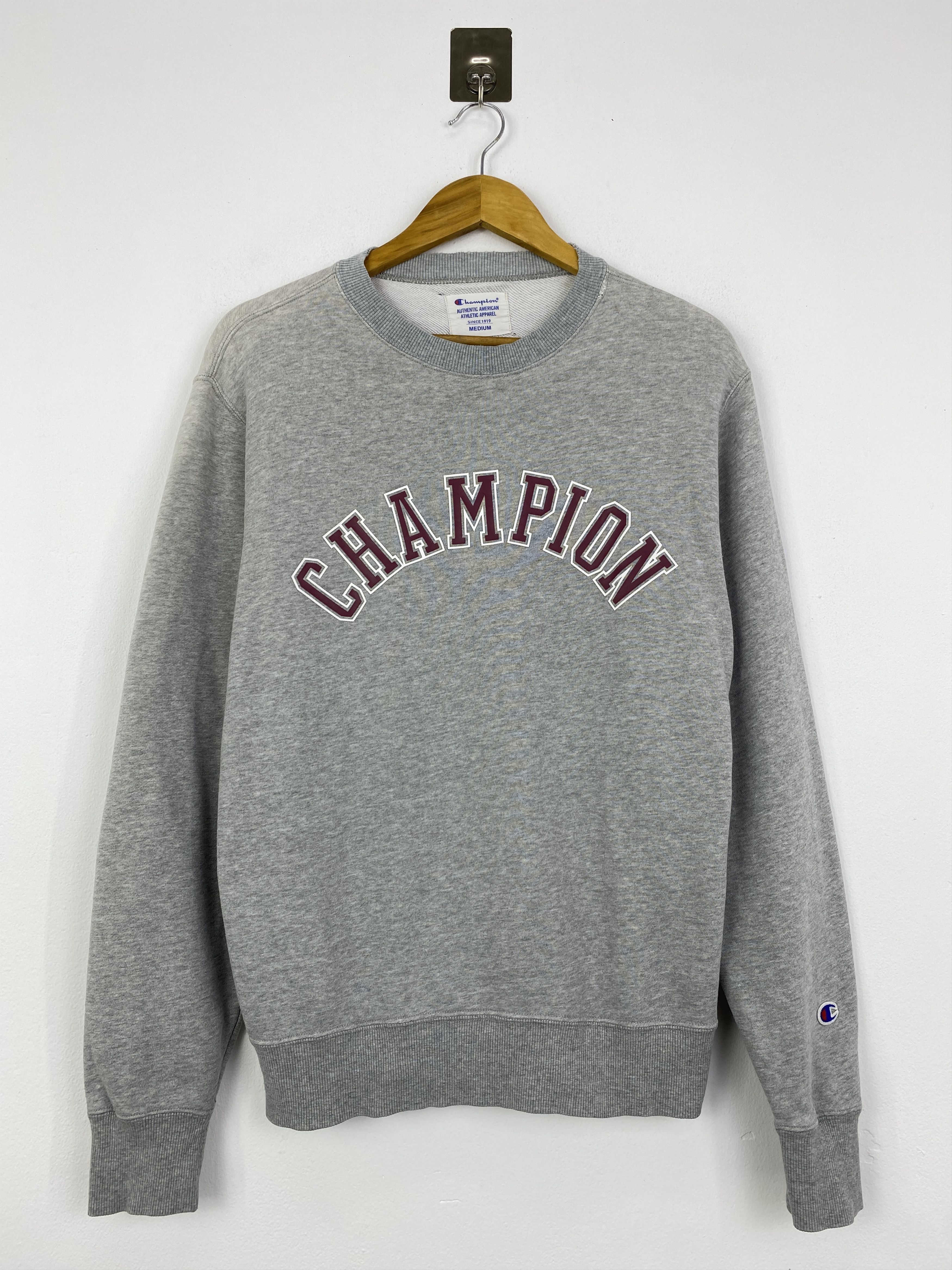 Champion Vintage Champion Arch Wording Pullover Sweatshirt SH0081 Size US M / EU 48-50 / 2 - 1 Thumbnail