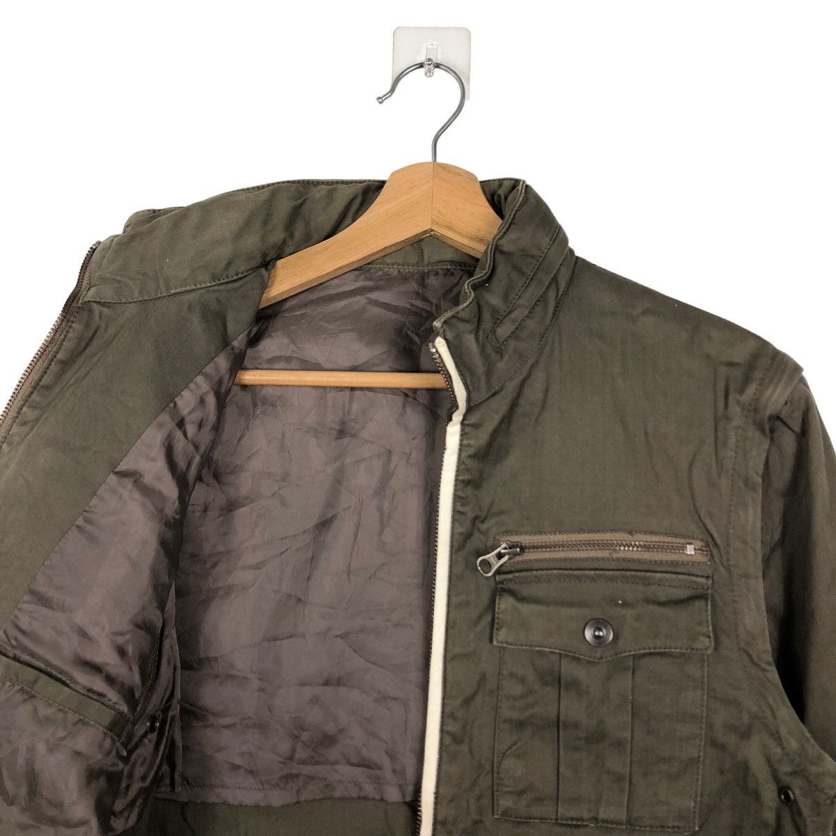 PPFM 🔥Vintage Hikory Chore Jacket Racer PPFM Japan Size US M / EU 48-50 / 2 - 10 Thumbnail