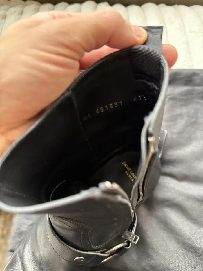 Saint Laurent Paris Saint Laurent Wyatt Harness Boot Size US 8.5 / EU 41-42 - 7 Thumbnail
