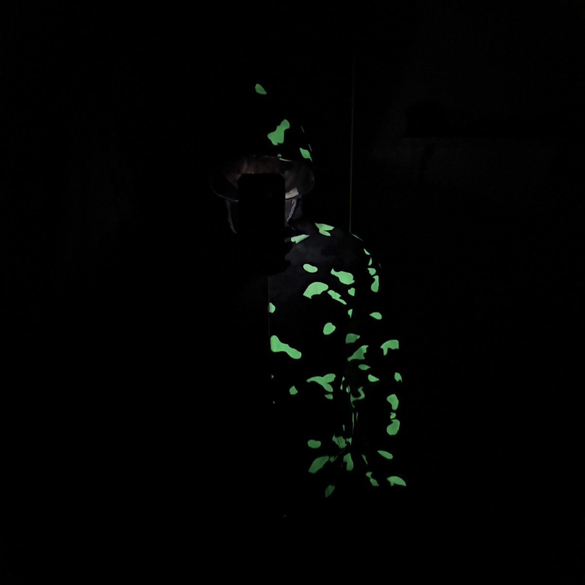 Bape BAPE Shark Full Zip Hoodie Glow in the Dark Camo Split Black Size US XL / EU 56 / 4 - 2 Thumbnail