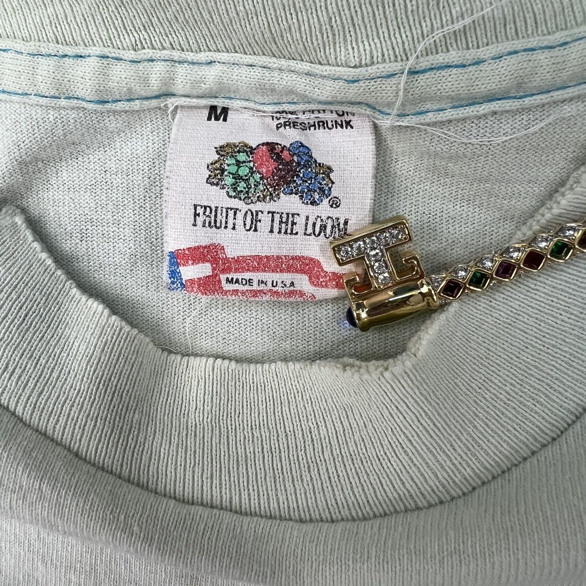 Vintage Rare 1980s FOTL vintage gun X RINGERS Bullseye Graphic Tee 🔫 Size US S / EU 44-46 / 1 - 7 Thumbnail