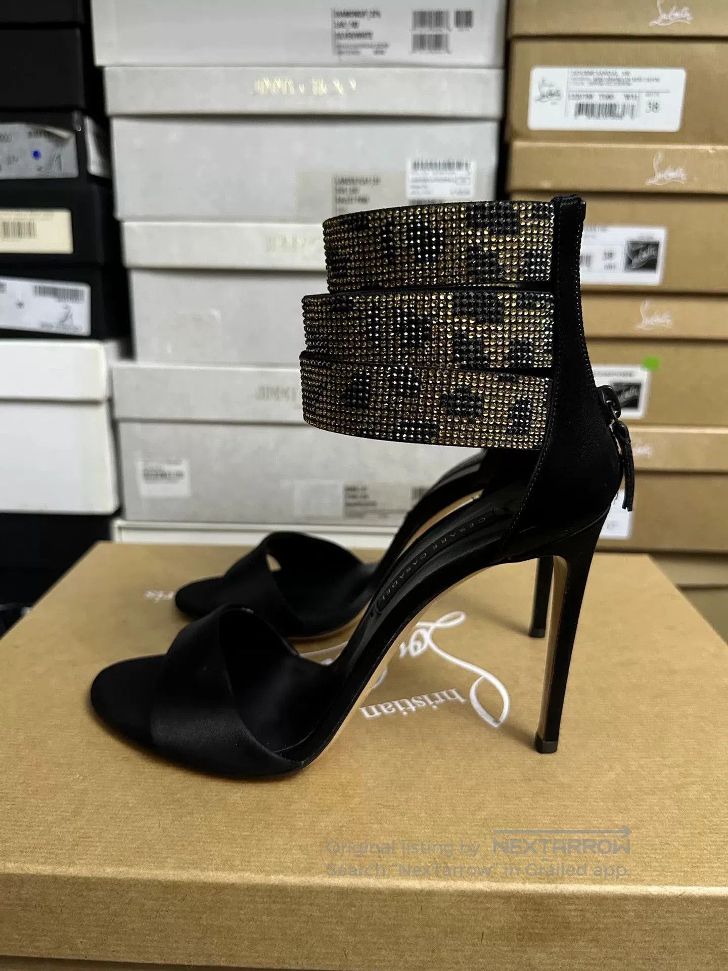 Casadei Cesare Casadei Women's High Heels Size 38. Size US 7 / IT 37 - 5 Thumbnail