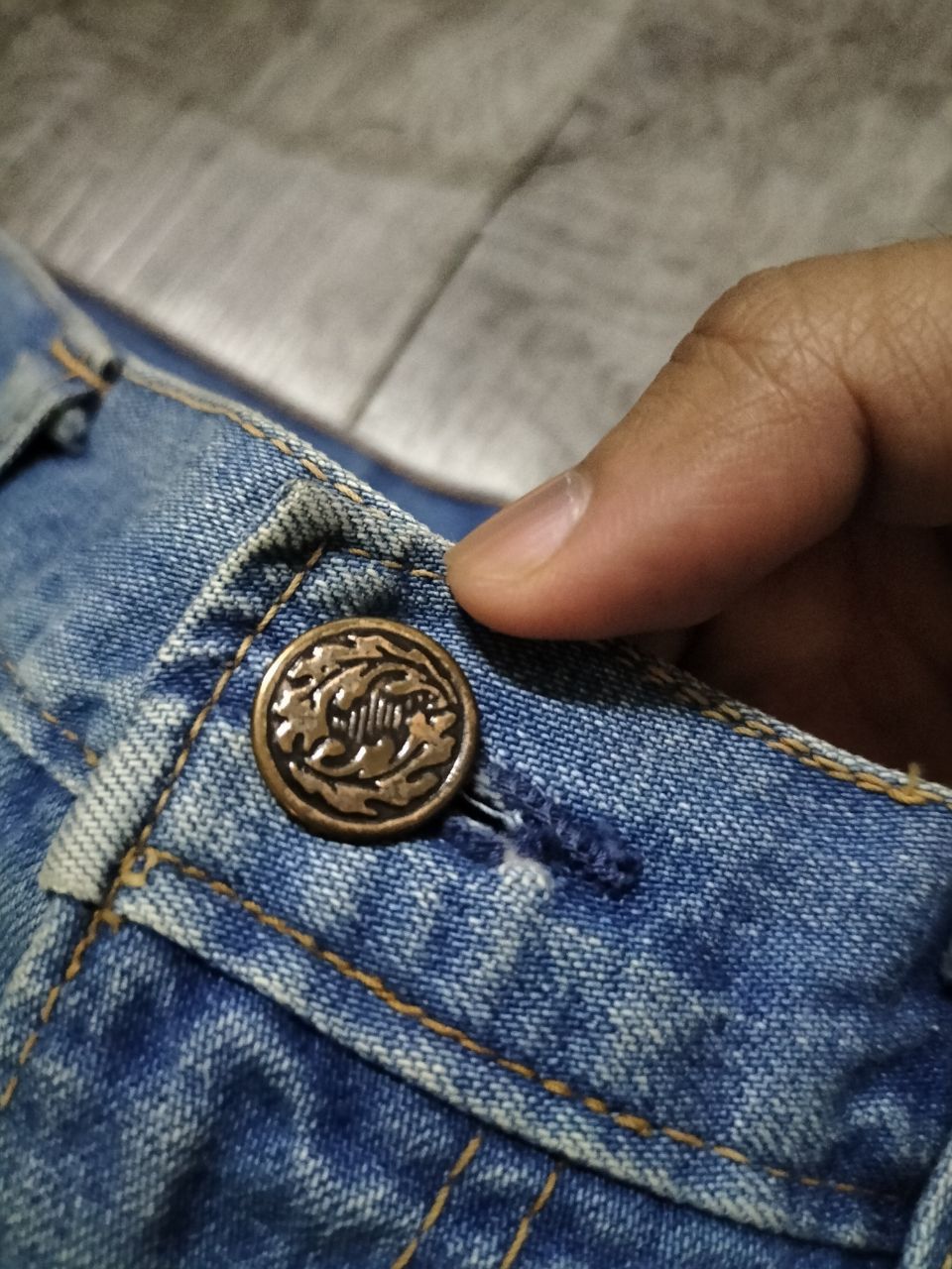 If Six Was Nine y2k flared washed jeans japanese brand denim style Size US 31 - 5 Thumbnail