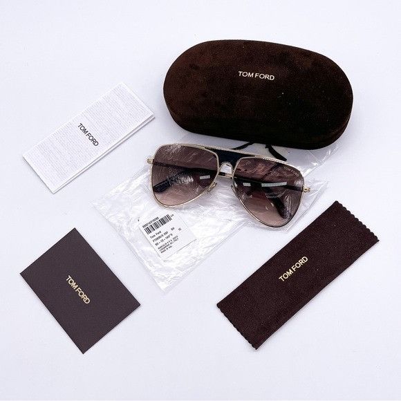 Tom Ford NEW TOM FORD ETHAN TF935 28F UNISEX SUNGLASSES FT0935/S Size ONE SIZE - 13 Thumbnail