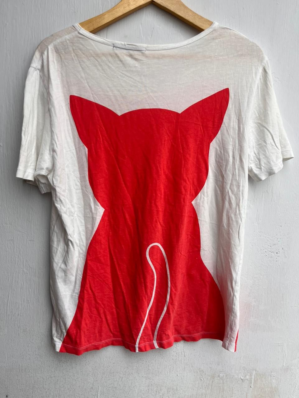Frapbois Frapbois x Issey Miyake Red Cat Tee Size US S / EU 44-46 / 1 - 3 Thumbnail