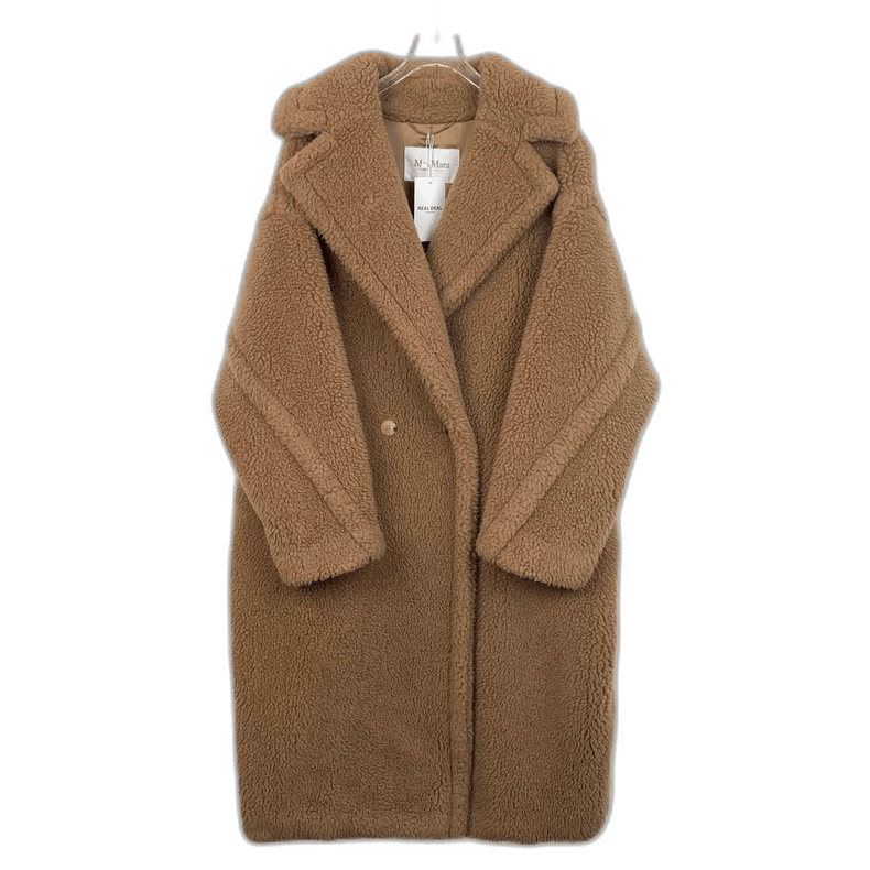 Max Mara Maxmara brown camel wool Teddy coat coat Size US S / EU 44-46 / 1 - 1 Thumbnail