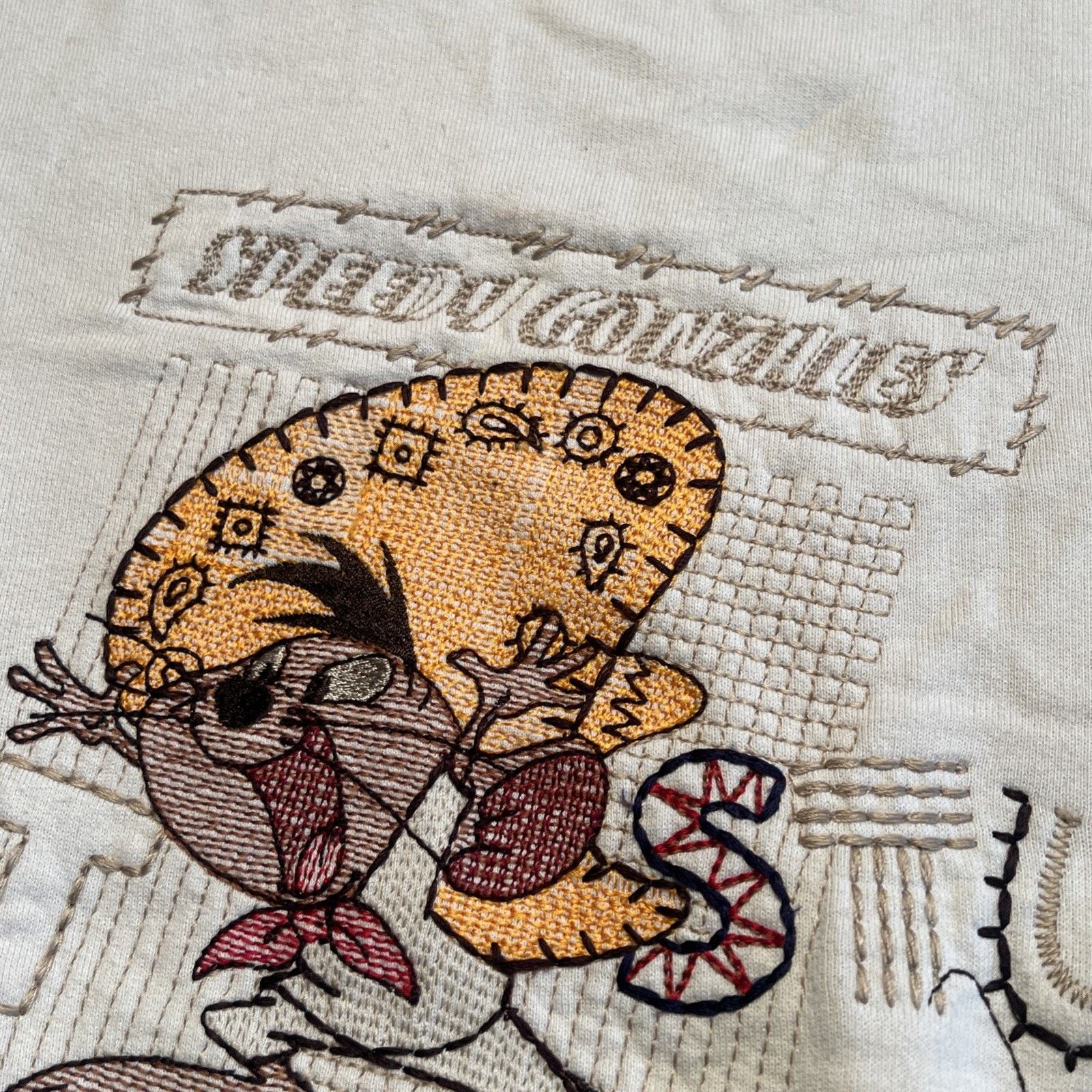 Iceberg Vintage 93 Iceberg Speedy Gonzales Sweatshirt Crewneck Italy Size US L / EU 52-54 / 3 - 5 Thumbnail