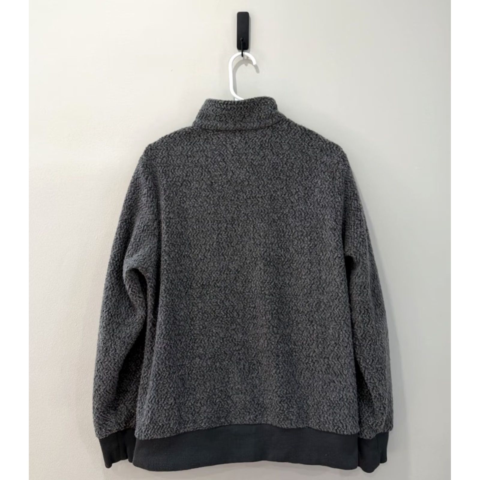 Patagonia Patagonia Woolyester Fleece Jacket Womens Large Forge Gray Sweater 26950 Size L / US 10 / IT 46 - 2 Thumbnail