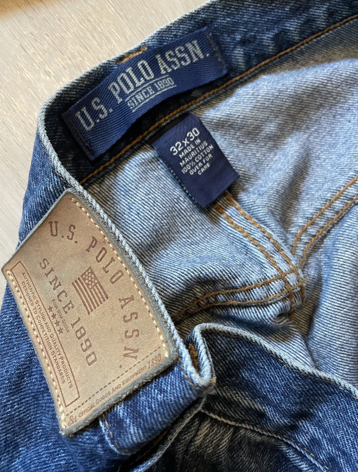 U.S. Polo Assn. Vintage US Polo Assn Carpenter Jeans Sz 32x30 Baggy Size US 32 / EU 48 - 6 Thumbnail