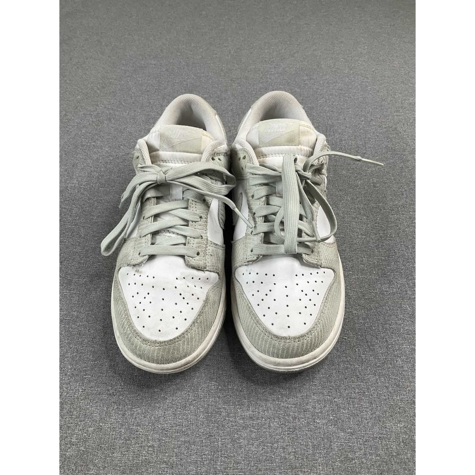 Nike Size 8 - Nike Dunk Low Light Silver Corduroy Size US 8 / IT 38 - 4 Thumbnail