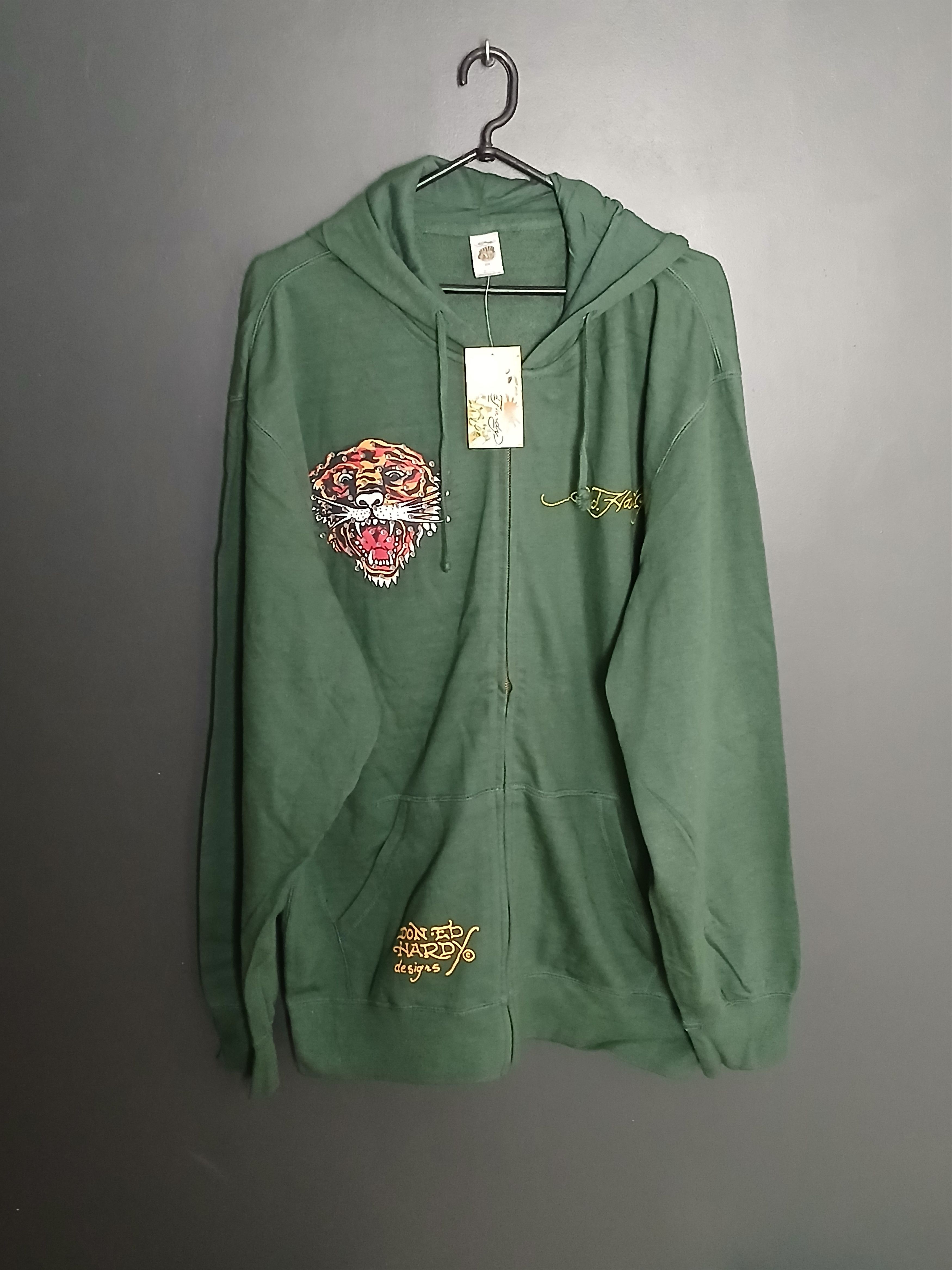 Christian Audigier × Ed Hardy New Ed Hardy Hoodie Size US XXL / EU 58 / 5 - 2 Thumbnail