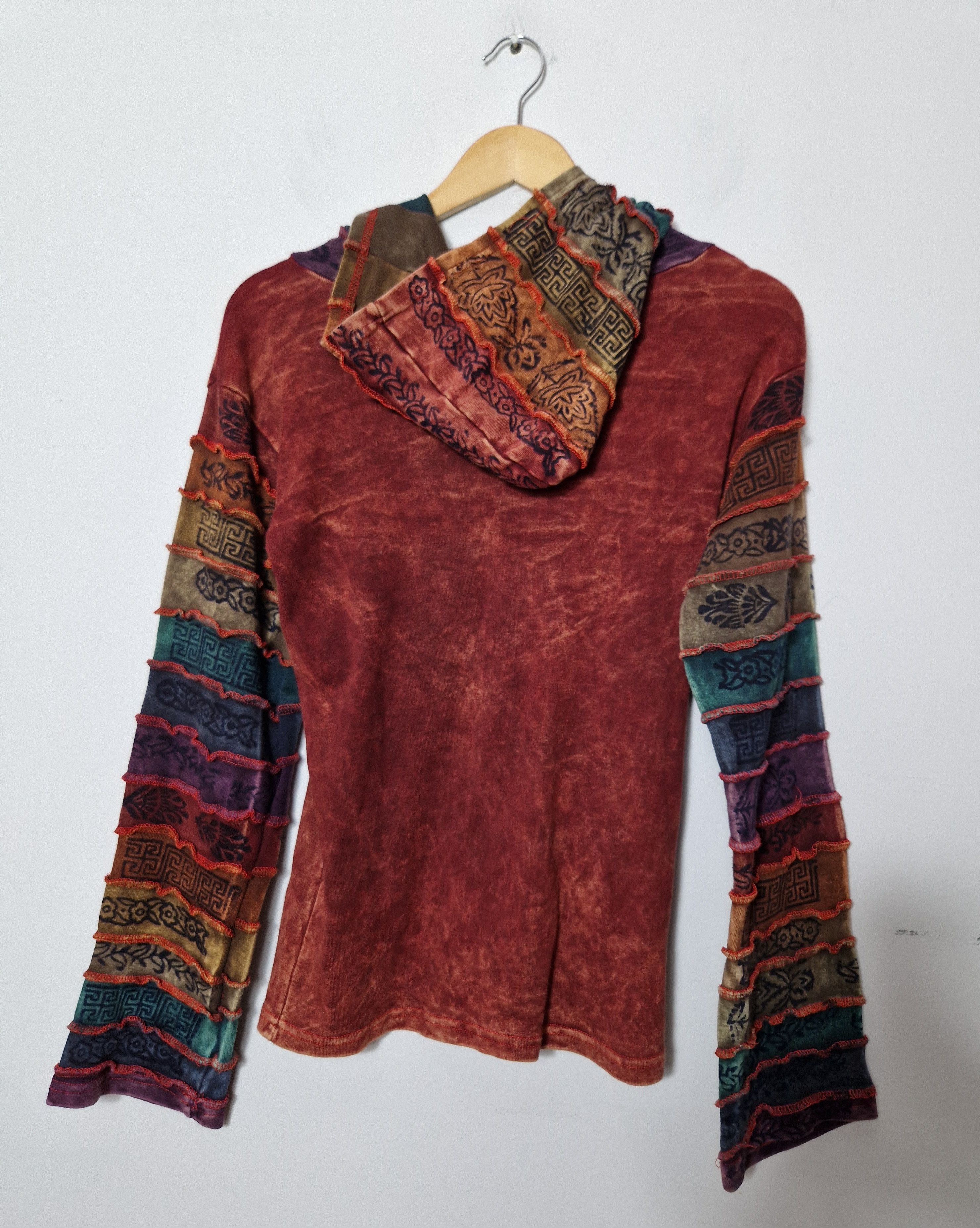 Vintage vintage zip ed hardy gaultier style hippie mesh y2k zip Size M / US 6-8 / IT 42-44 - 12 Thumbnail