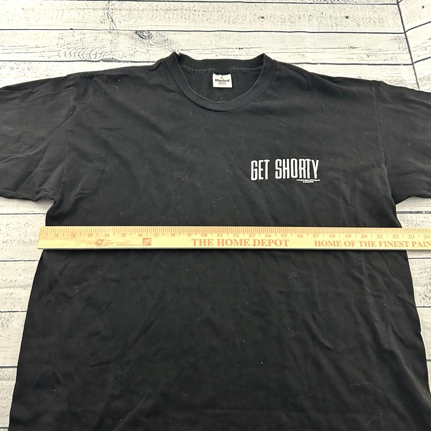 Vintage VINTAGE 1995 Get Shorty Movie Short Sleeve T Shirt Men's XL Black Murina Size US XL / EU 56 / 4 - 5 Thumbnail