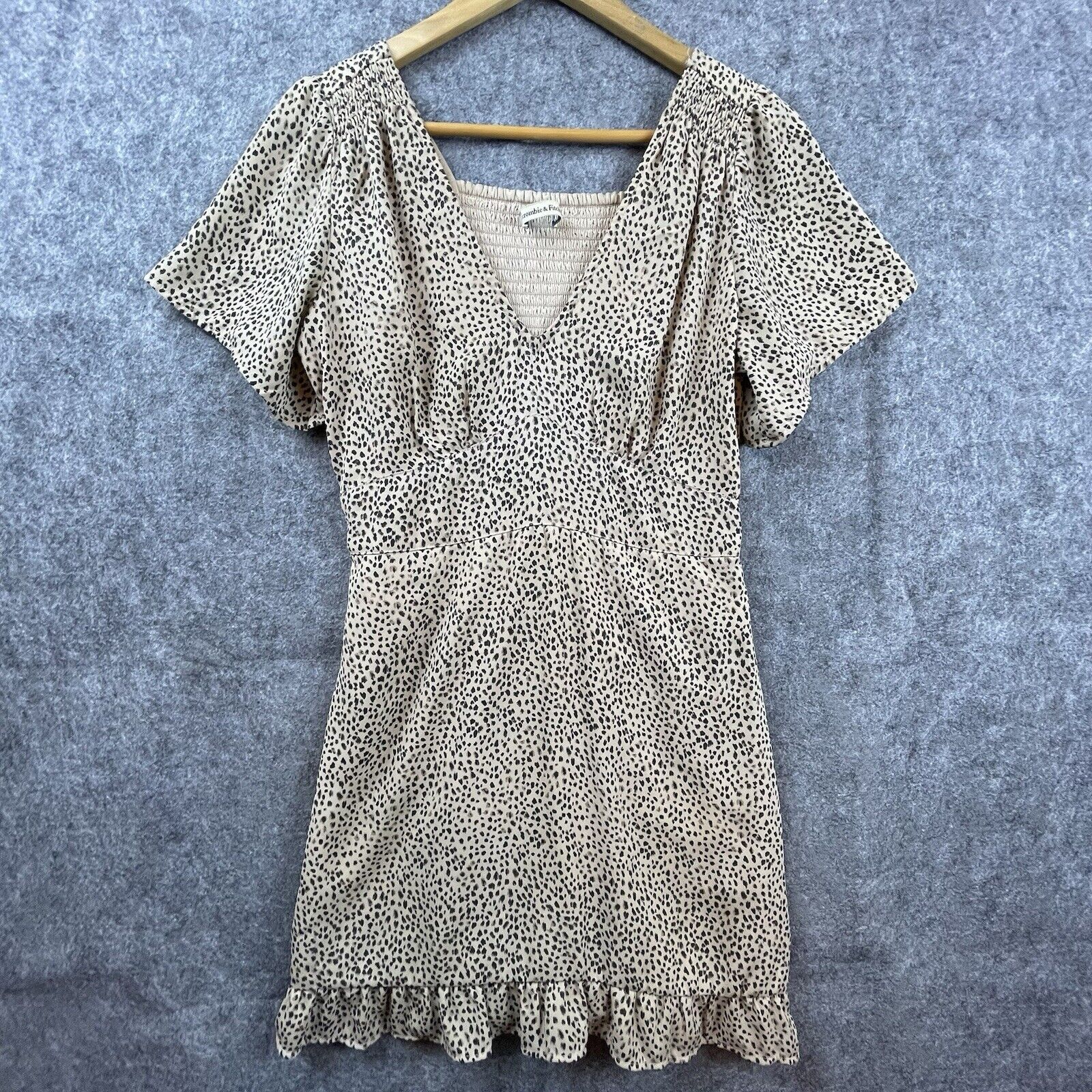 Abercrombie & Fitch Vtg Abercrombie & Fitch Dress Small Babydoll Shirred 90s Y2K Size S / US 4 / IT 40 - 1 Thumbnail