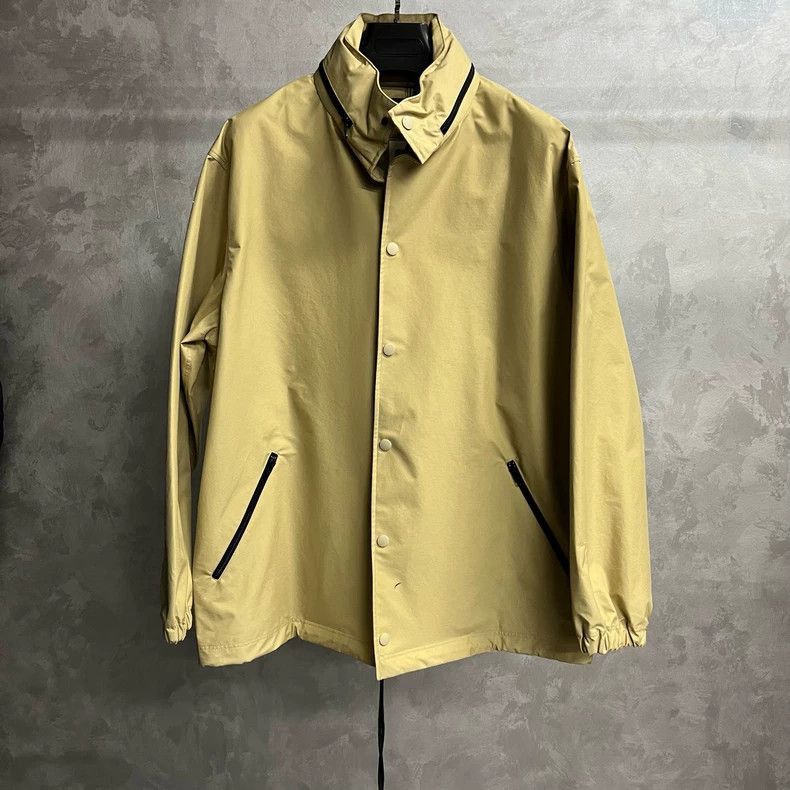 Balenciaga Balenciaga Balenciaga Beige Hooded Long Sleeve Jacket-2506 Size US S / EU 44-46 / 1 - 1 Thumbnail